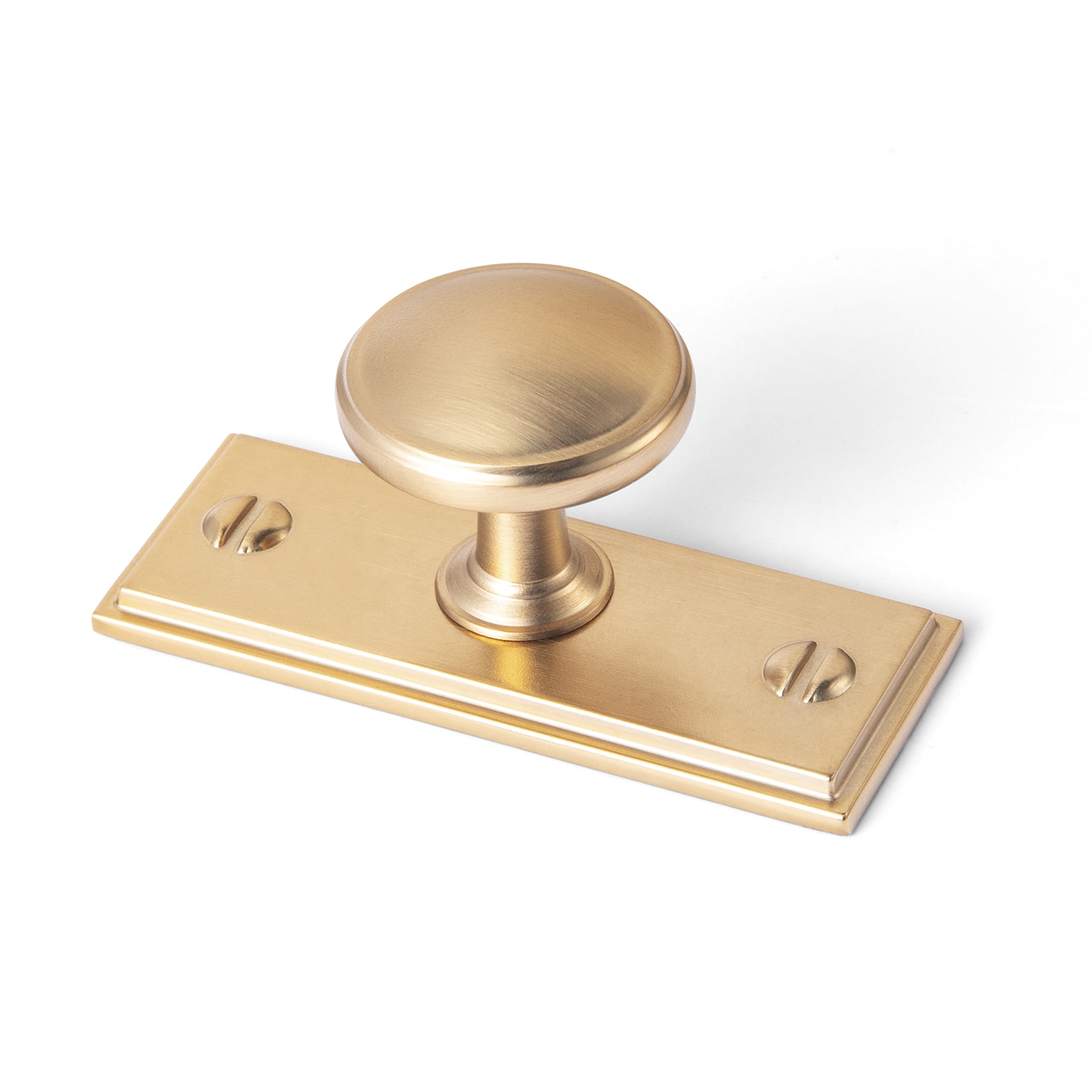 Miaokesen 1-1/10-in Champagne Bronze Mushroom Modern Cabinet Knob 6 -Pack #6781UBR-G015-DK