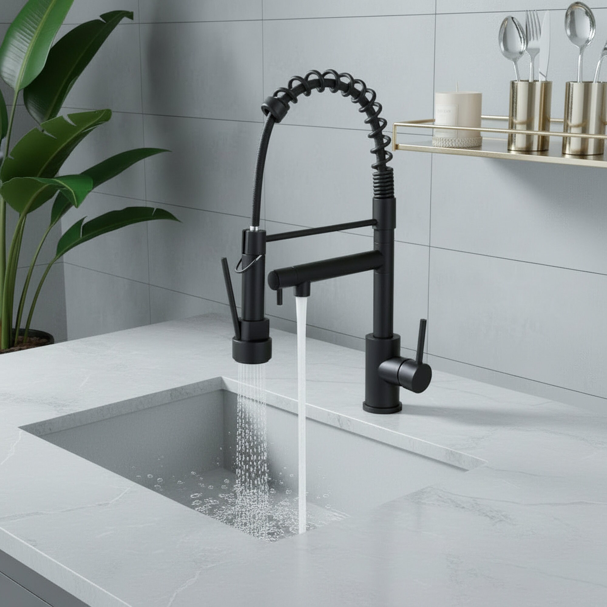 Afoxsos LAF0305F14 Kitchen-Faucets - View #7