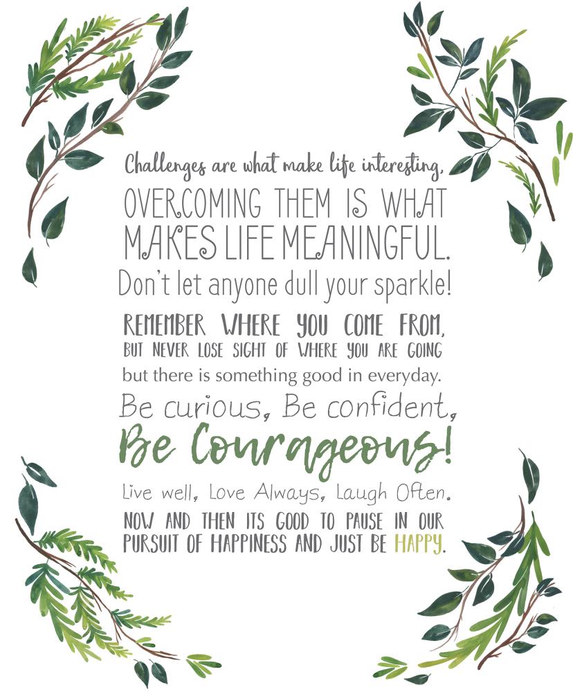 WallPops WPK2810 39-Inches W x 34.5-Inches H Self-adhesive Green Quotes and sayings Wall Decal