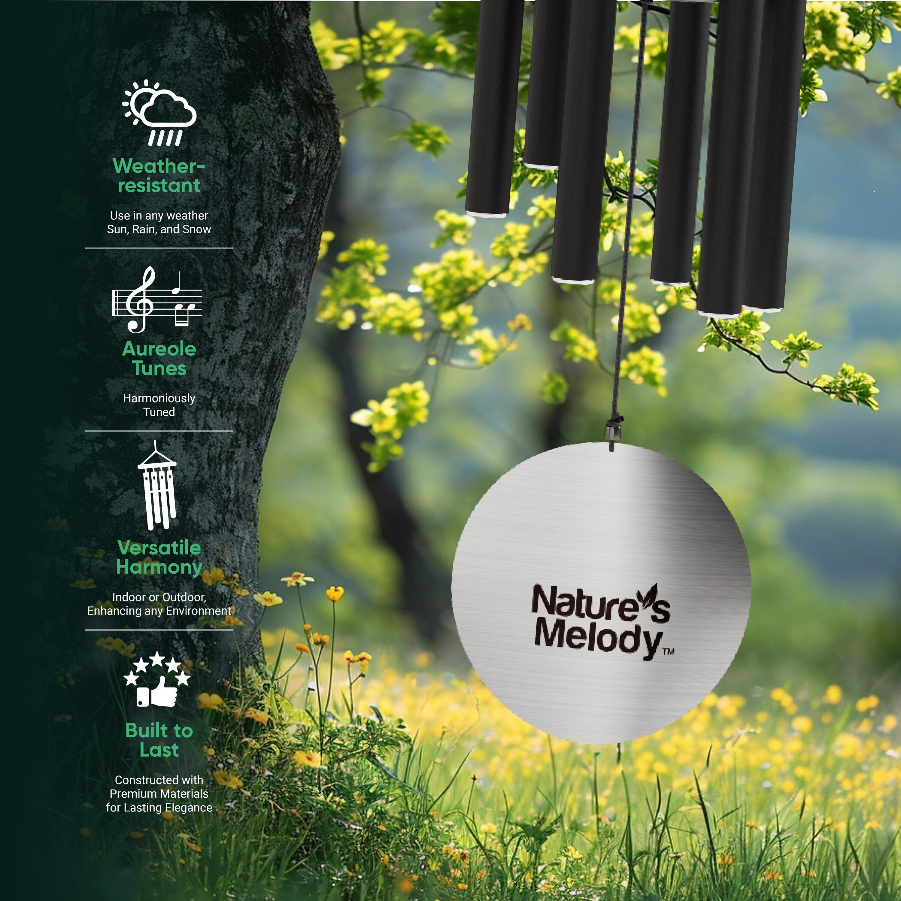 Nature's Melody NTM-AT36BK Decorative-Accessories - View #5