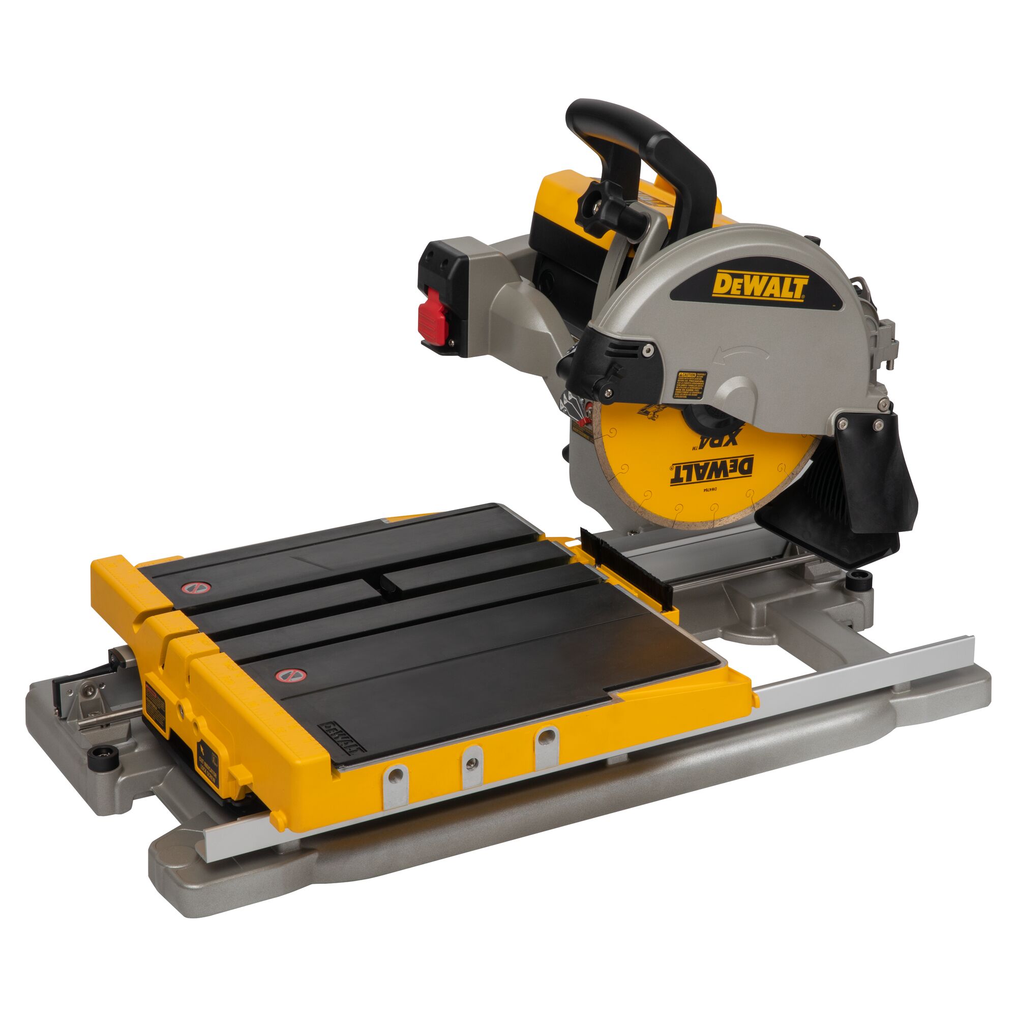 DEWALT 15 Amp 10 in Blade Corded Wet Bridge Sliding Table Tile Saw