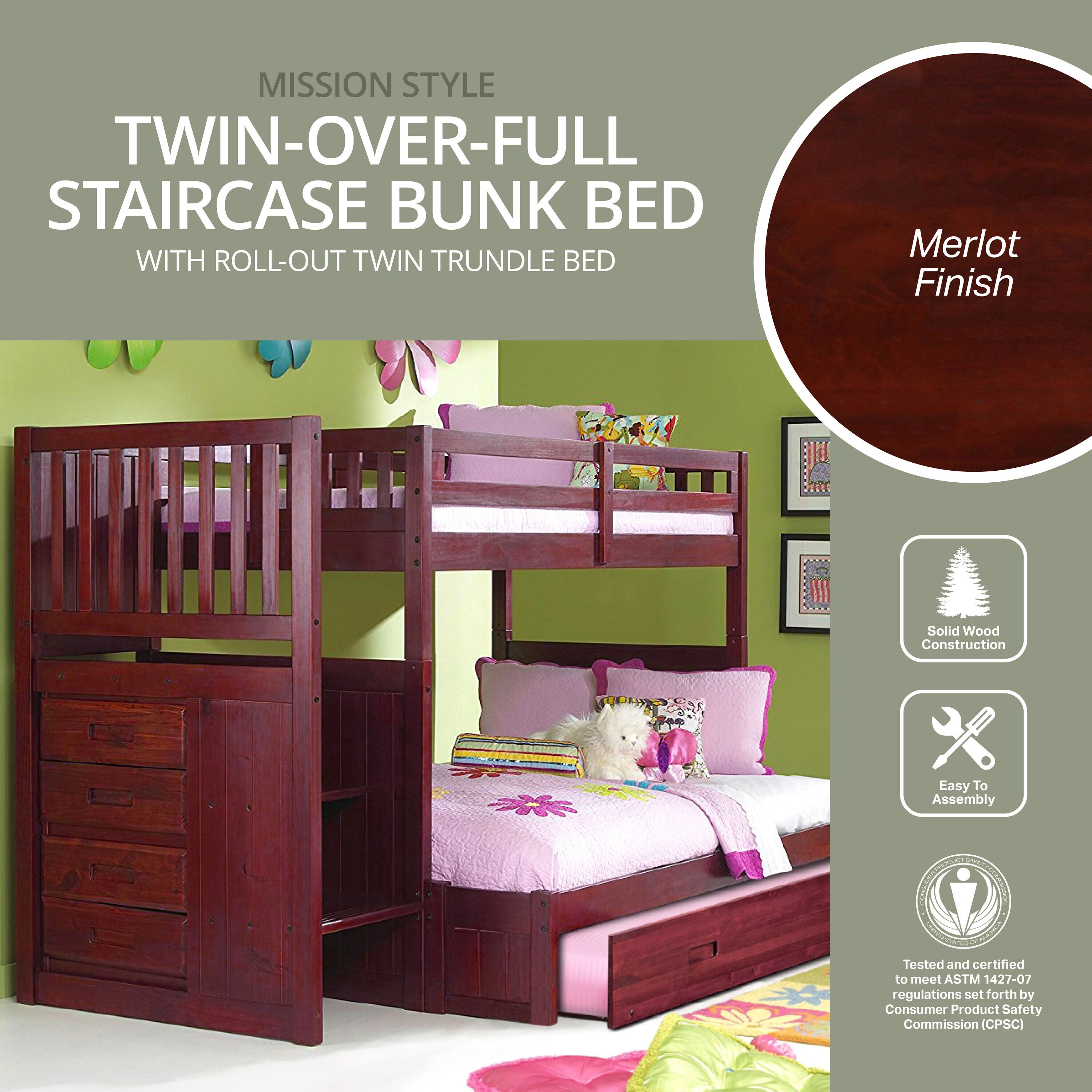 A Furniture Classics 82817TFTRU-22 Bunk-Beds - View #4