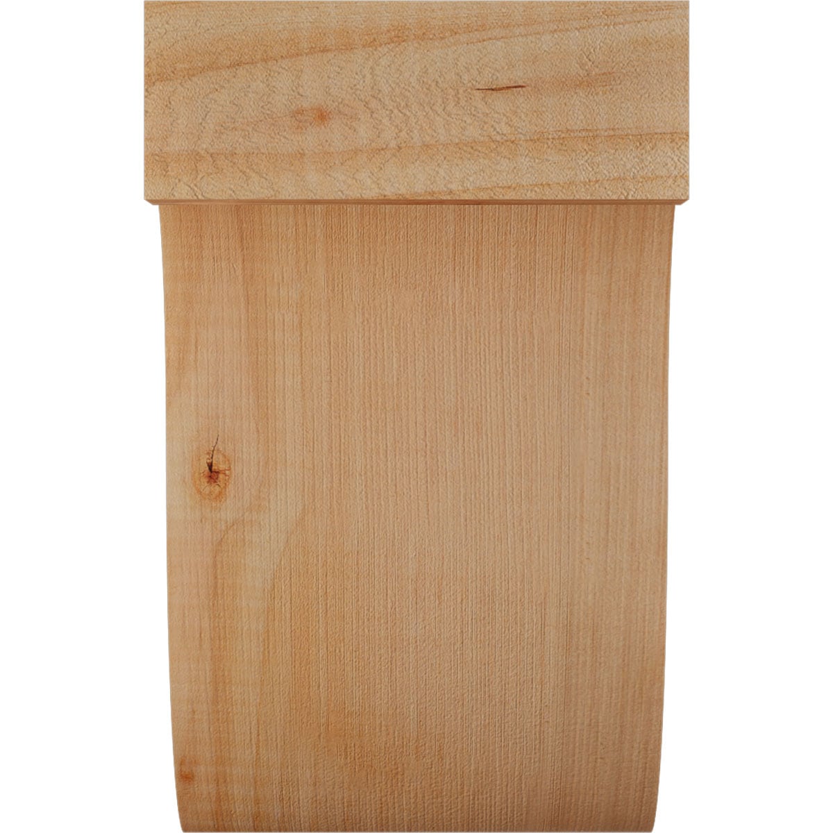 Ekena Millwork COR06X06X10DEL00RDF corbels - View #2
