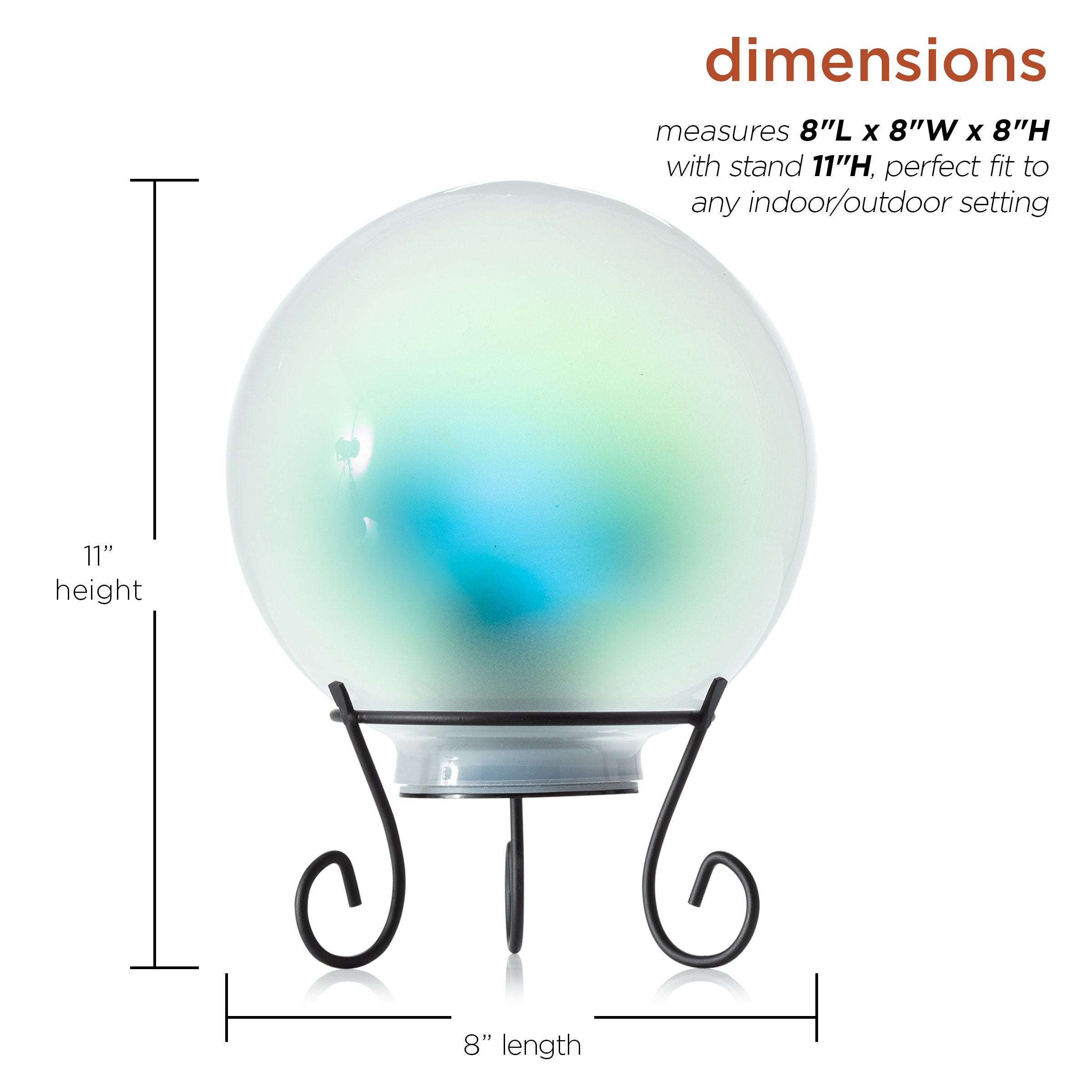 Alpine Corporation HGY312ACC-TM Gazing-Ball-Stand - View #3