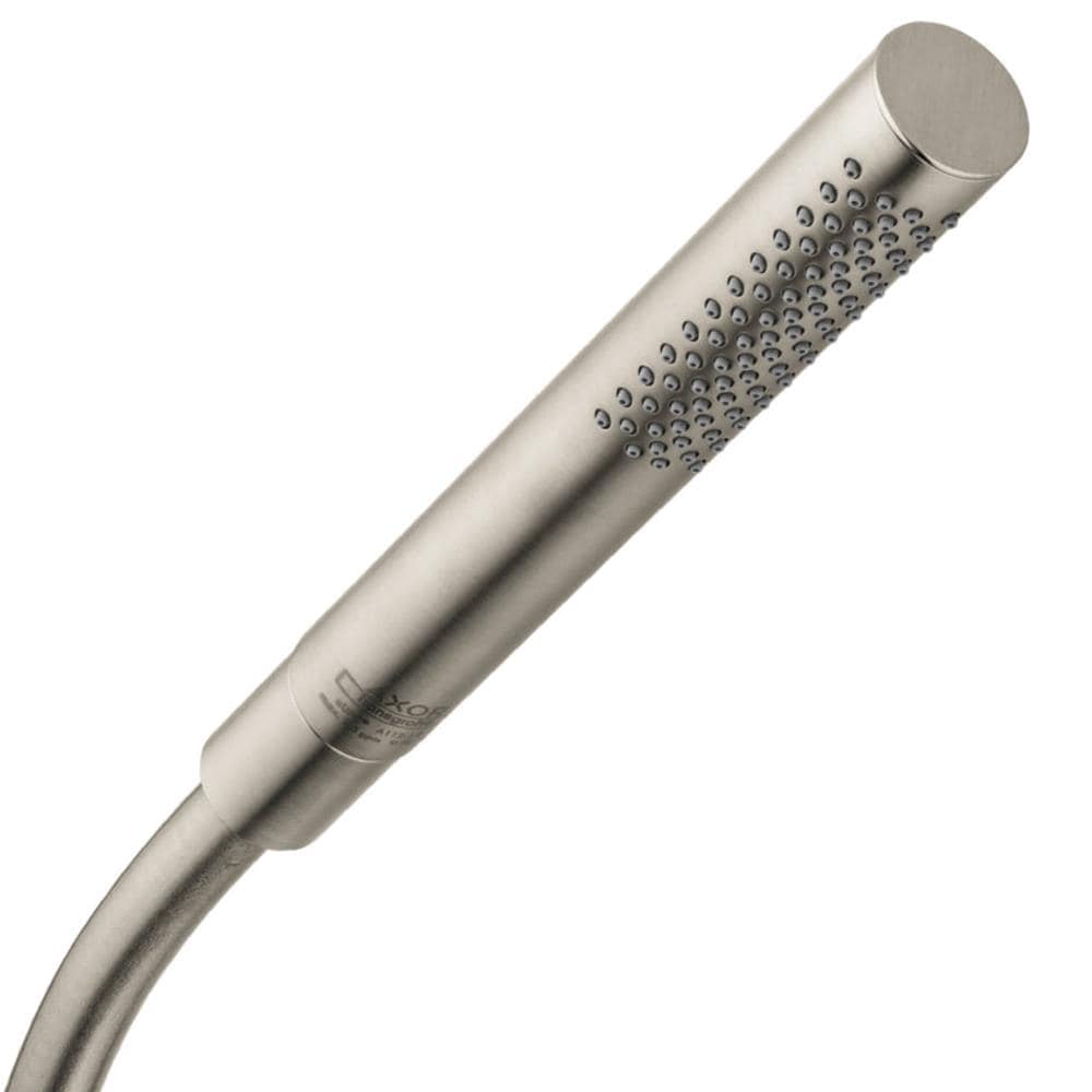 Hansgrohe 10531821 Starck 1.0 -Settings Brushed Nickel 2.625-in Handheld Shower Head 2.5 GPM