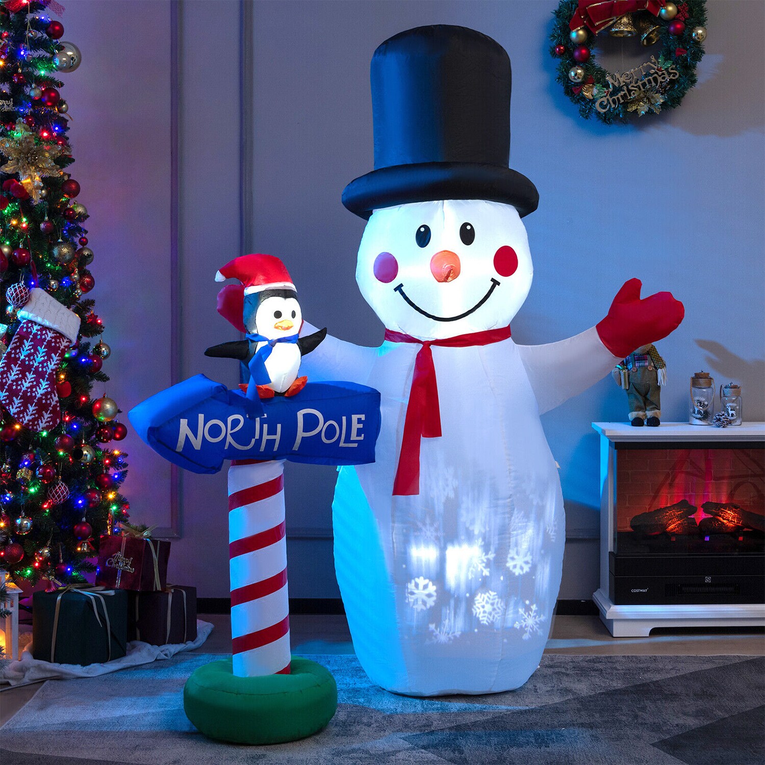 WELLFOR HYJ23985US Christmas-Inflatables - View #9