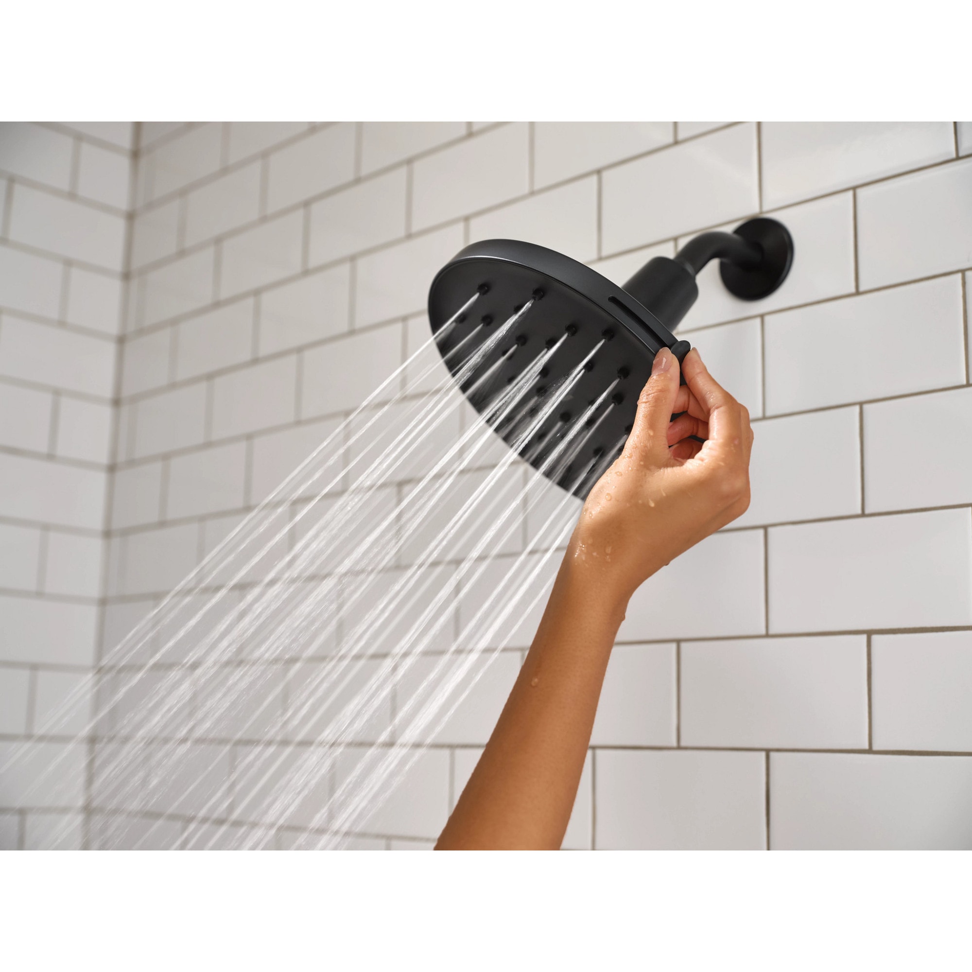 Moen 220R2EPBL Fixed-Showerhead - View #6