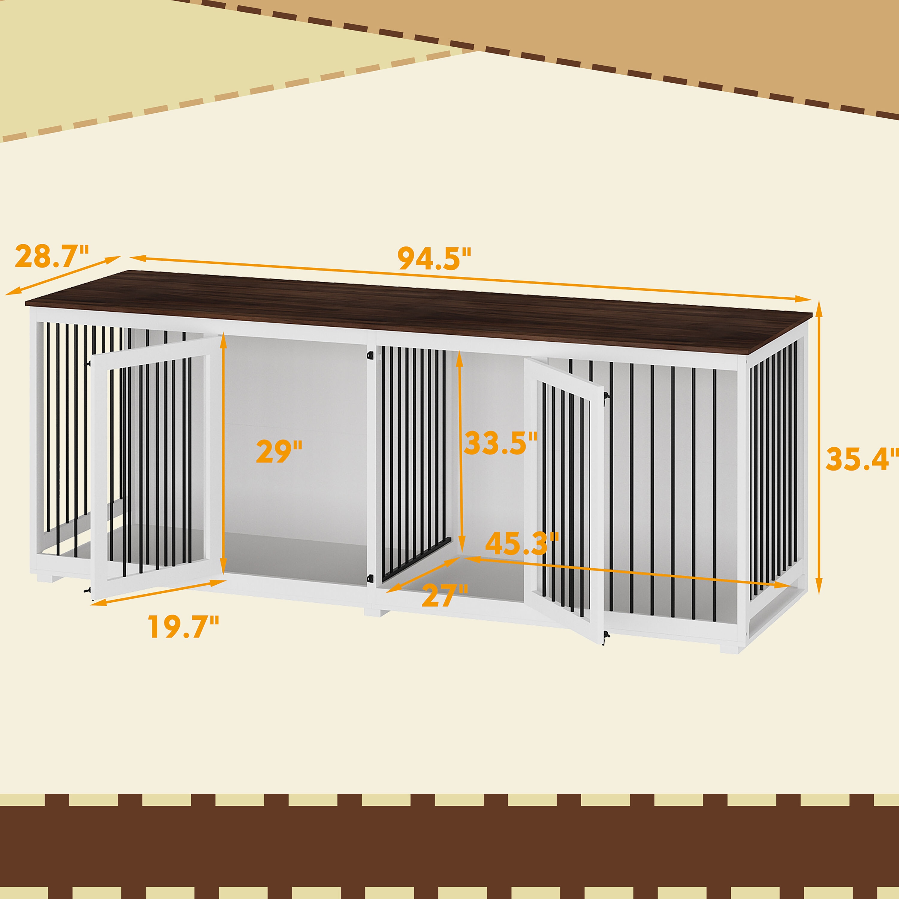 MIDHAM KF150195-01+02 Dog-Houses - View #10