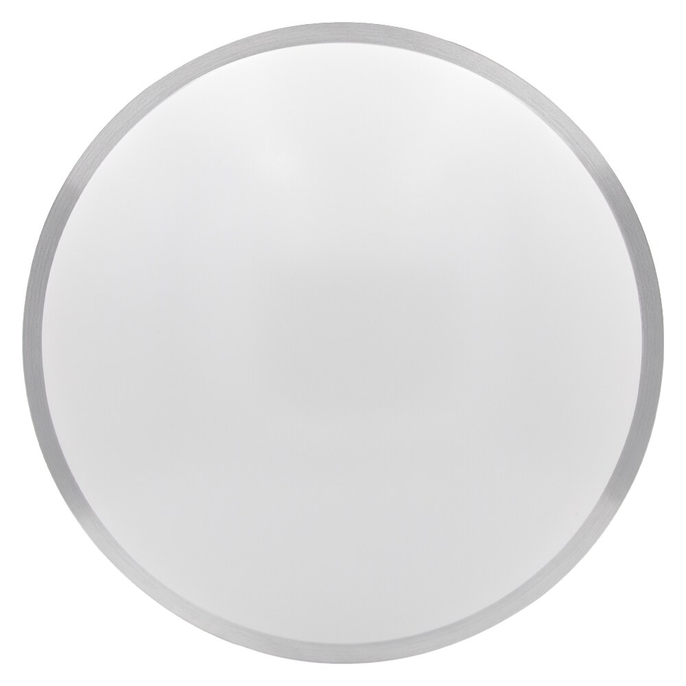 14'' Brushed Nickel LED Round Flush Mount Ceiling Light