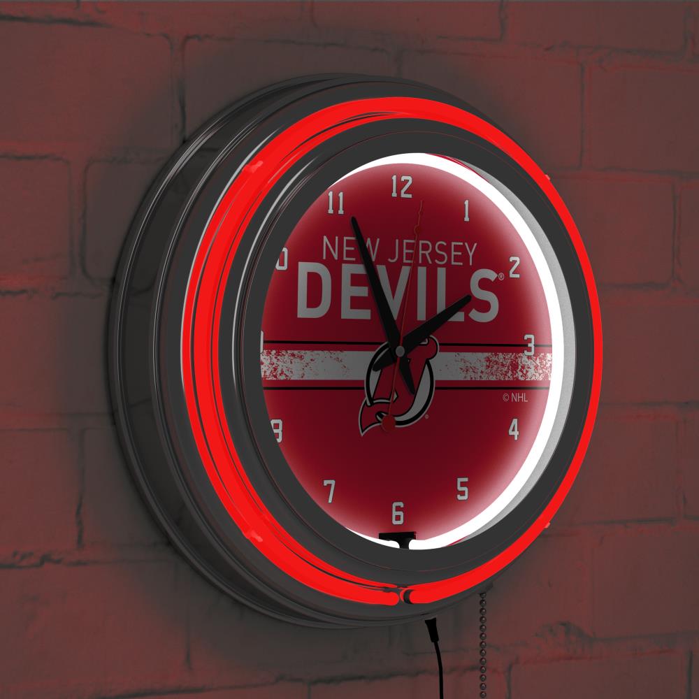Trademark Gameroom NHL1400-NJD2 Indoor-Outdoor-Clocks - View #5