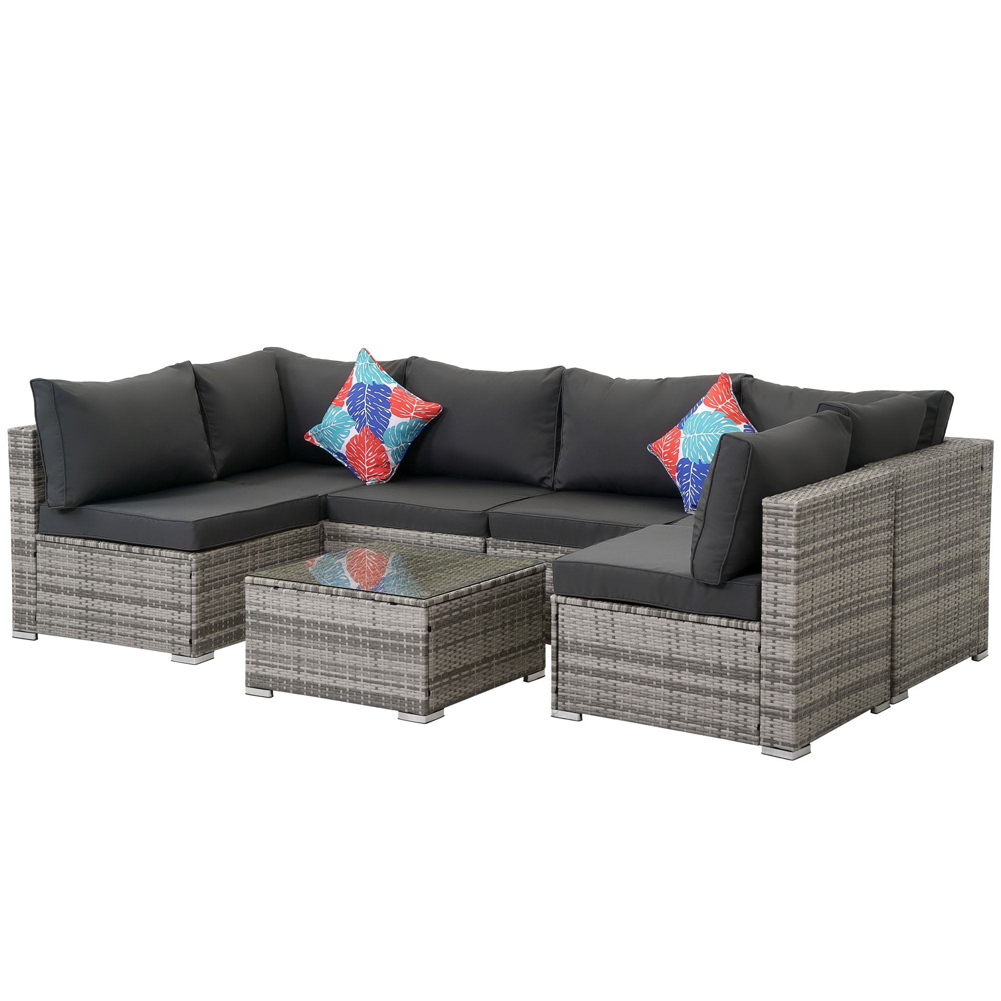 Unity UF-OTM007GY Patio-Conversation-Sets - View #3