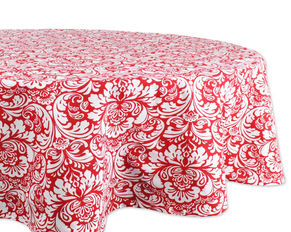 DII CAMZ35281 Red Tablecloth