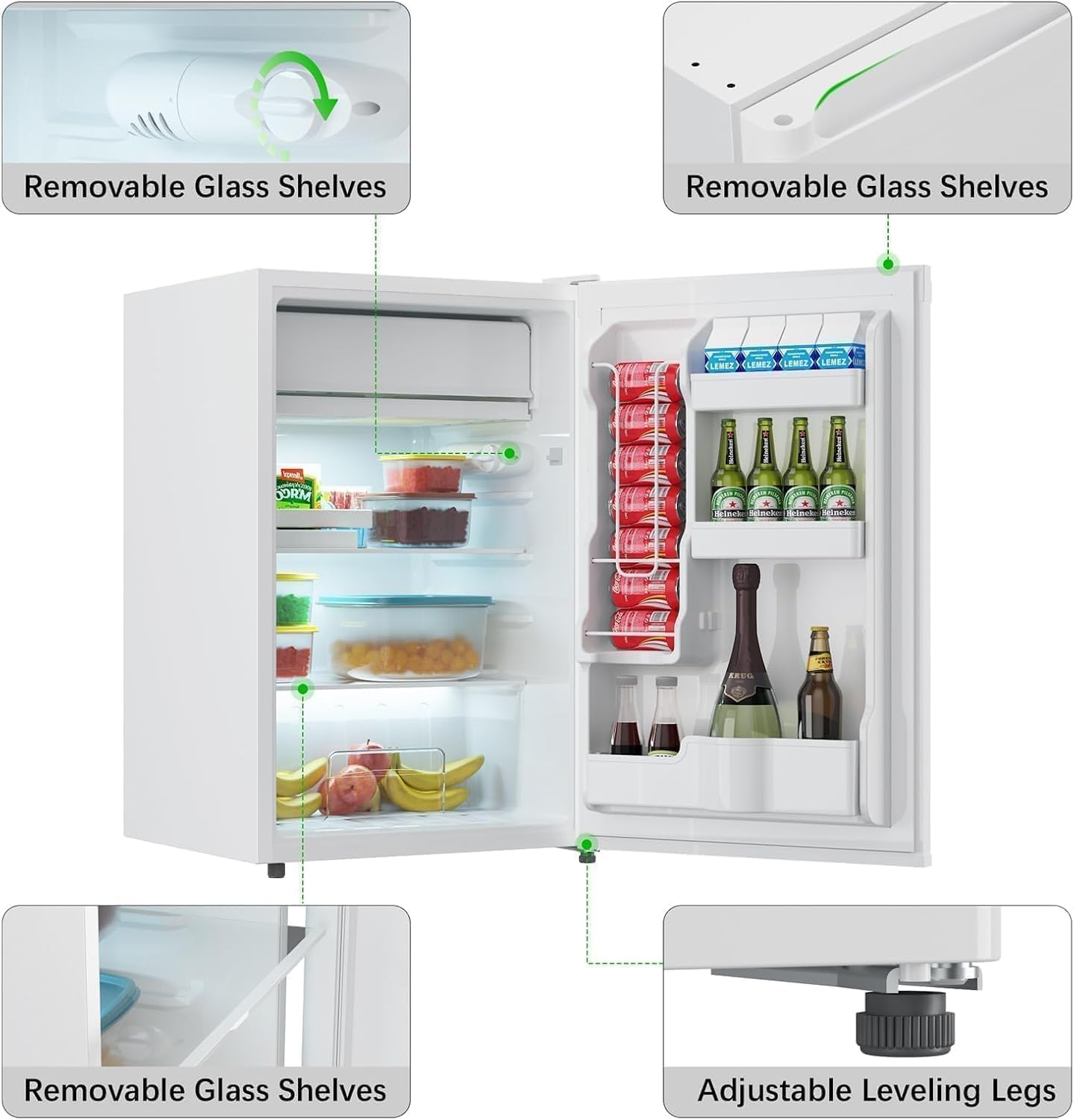 Qeetex FRI-PHO121F6KLY Beverage-Dispensers - View #3