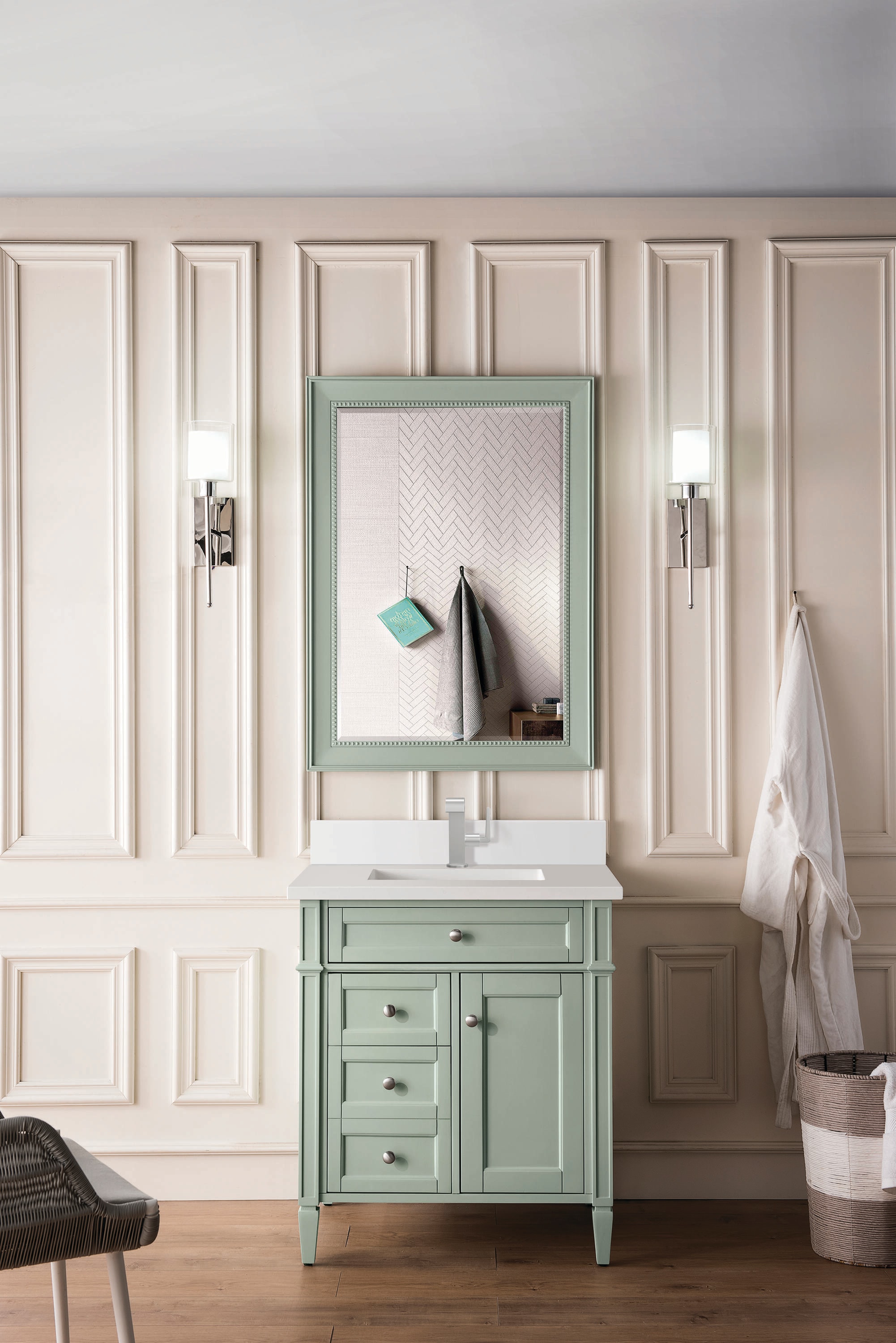 James Martin Vanities 650-V30-SGR-1WZ Bath-Vanity-Combo - View #2