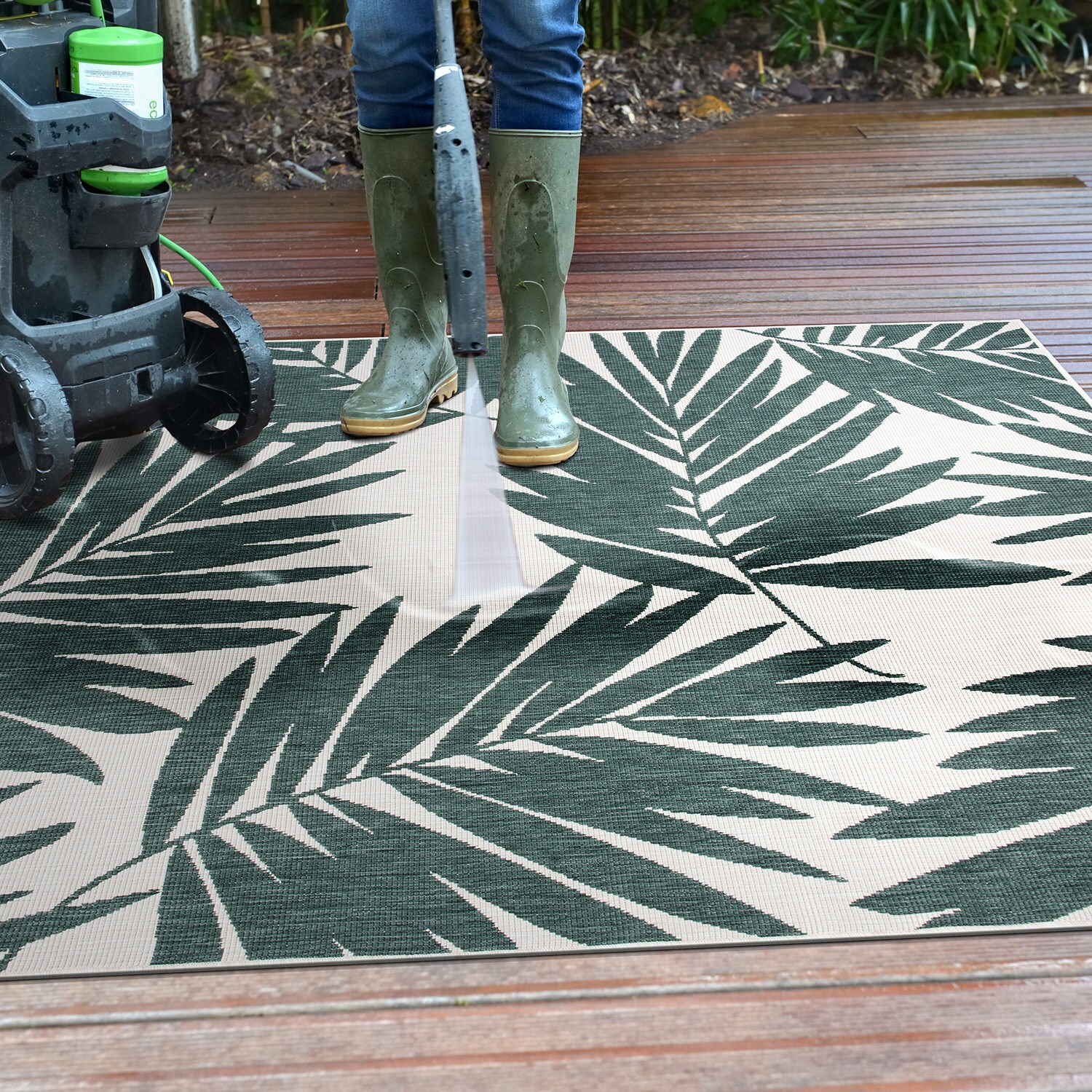 World Rug Gallery 4033GREEN5X7 rugs - View #11