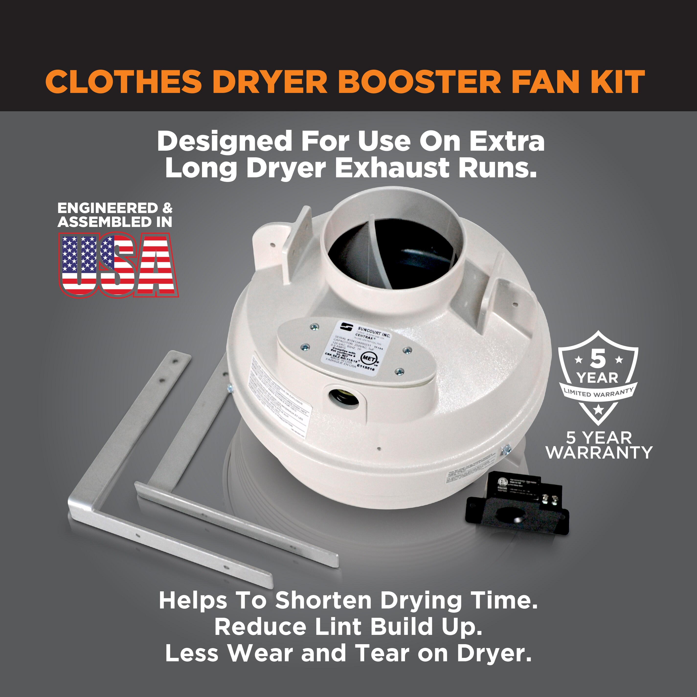 SUNCOURT DRY04 Duct-Fans - View #2