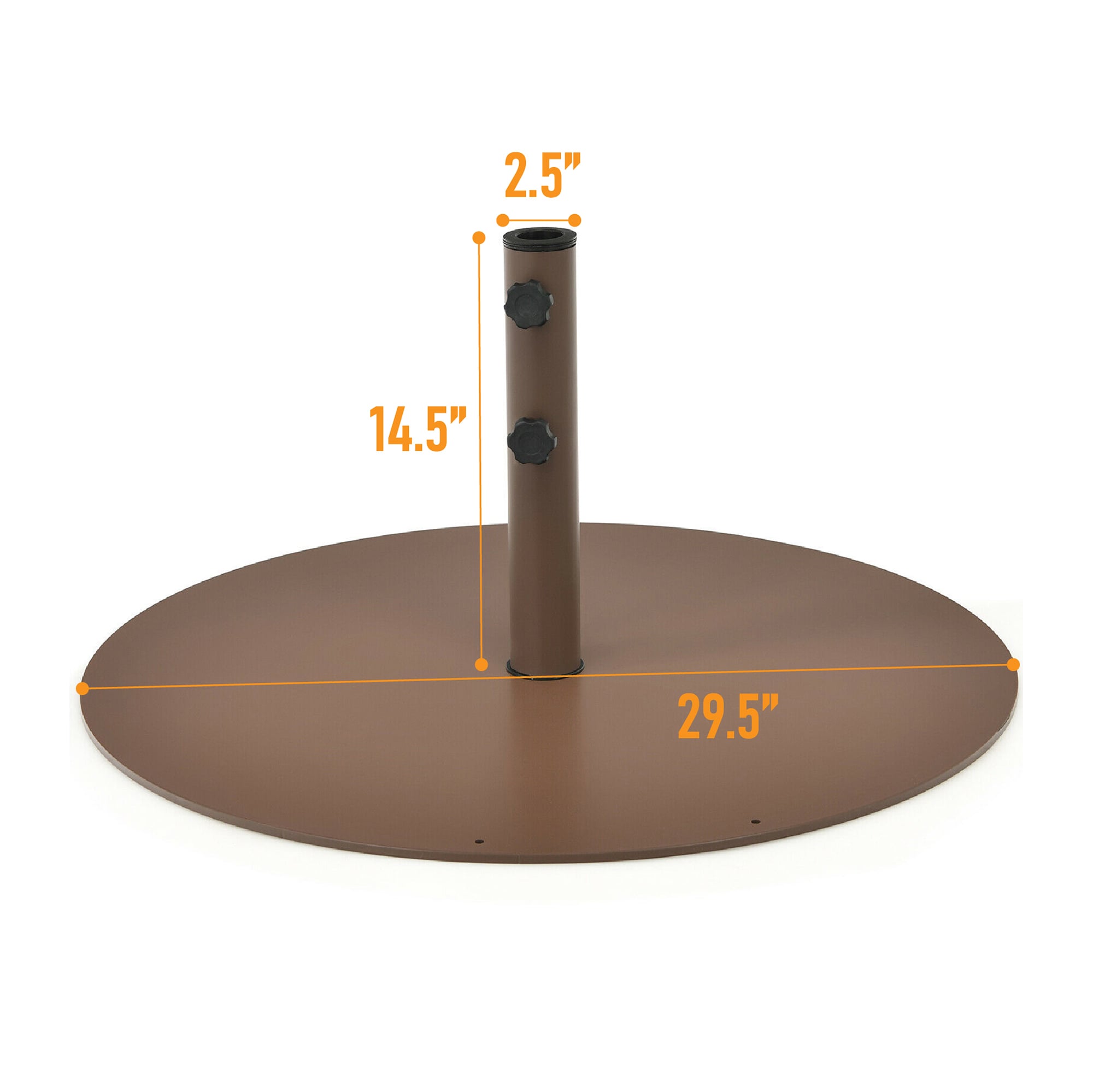 WELLFOR TDJ10824 Umbrella-Bases - View #5