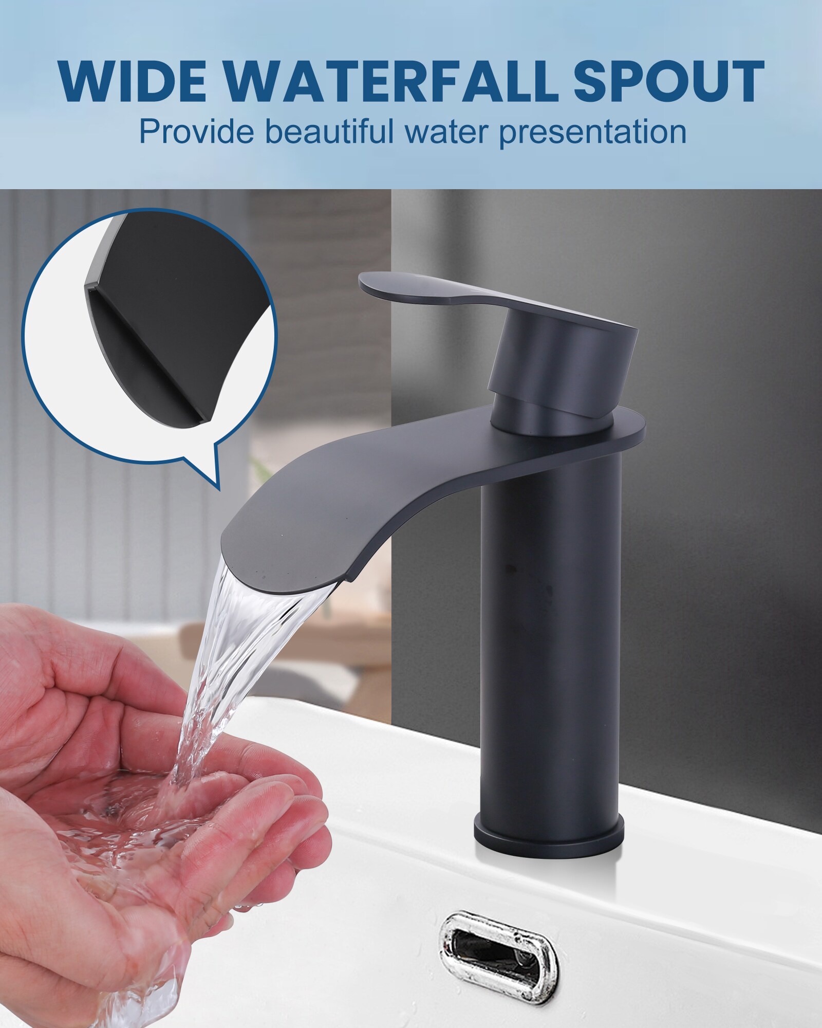 WOWOW 2324600B Lavatory-Faucets - View #3