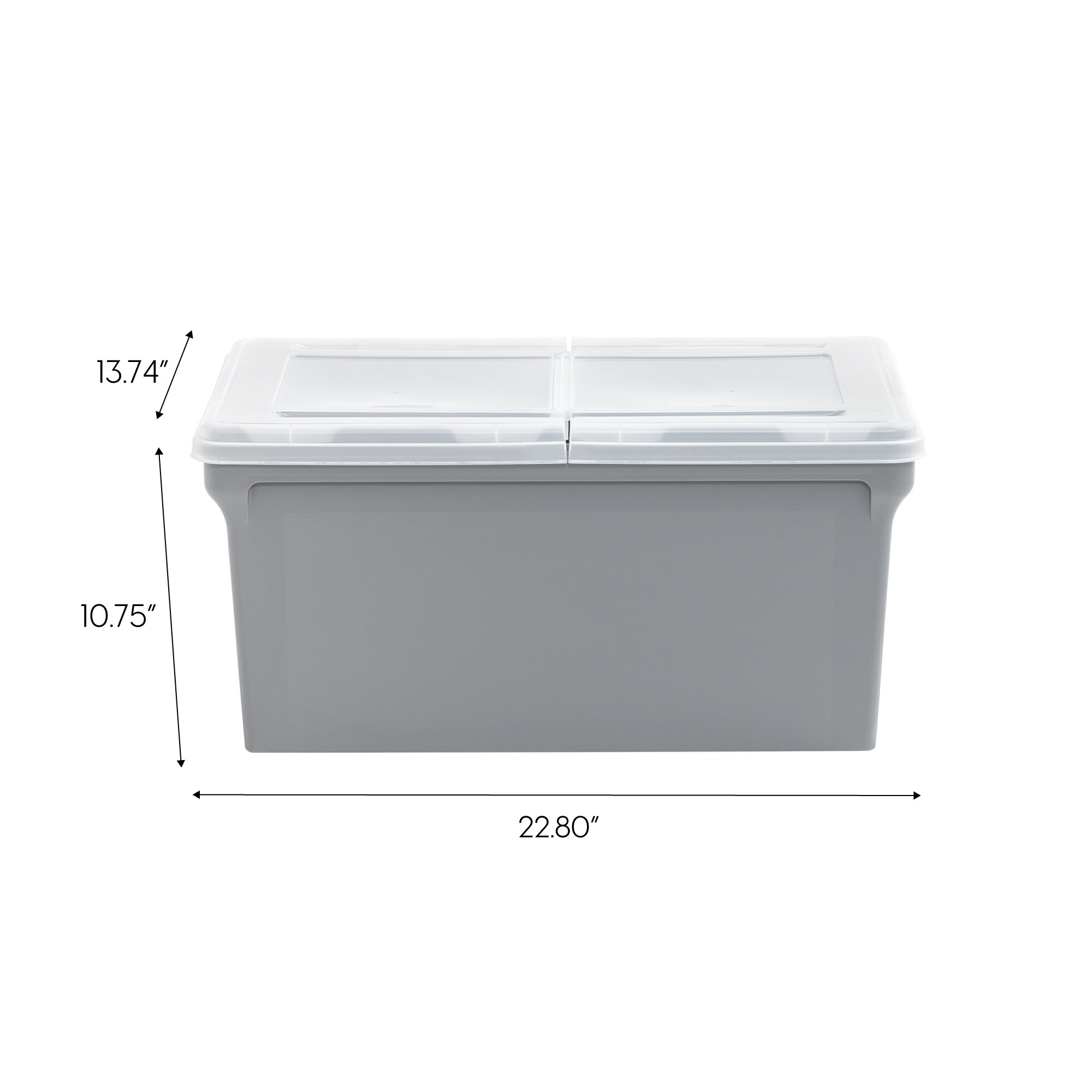 IRIS 500228 Plastic-Storage-Totes - View #8