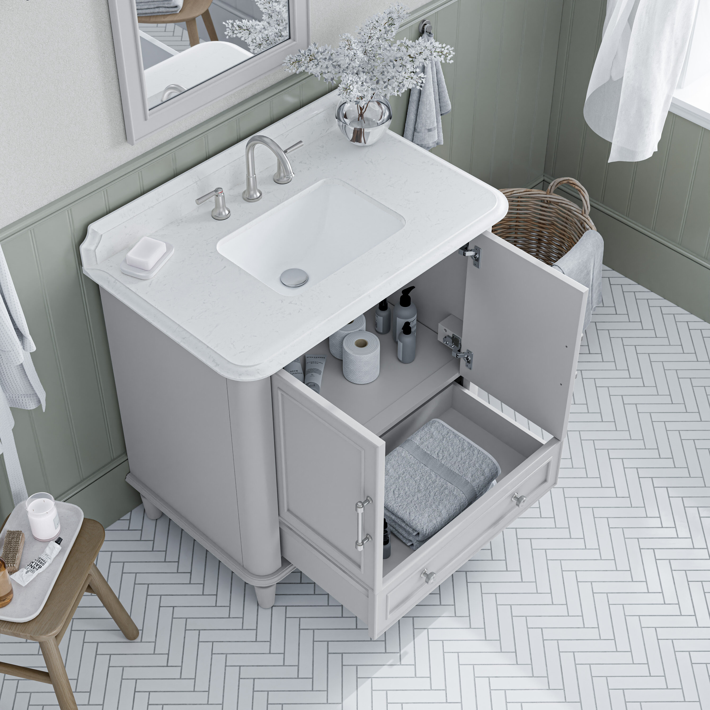 allen + roth 1005VTC-36-242-908UO Bath-Vanity-Combo - View #15