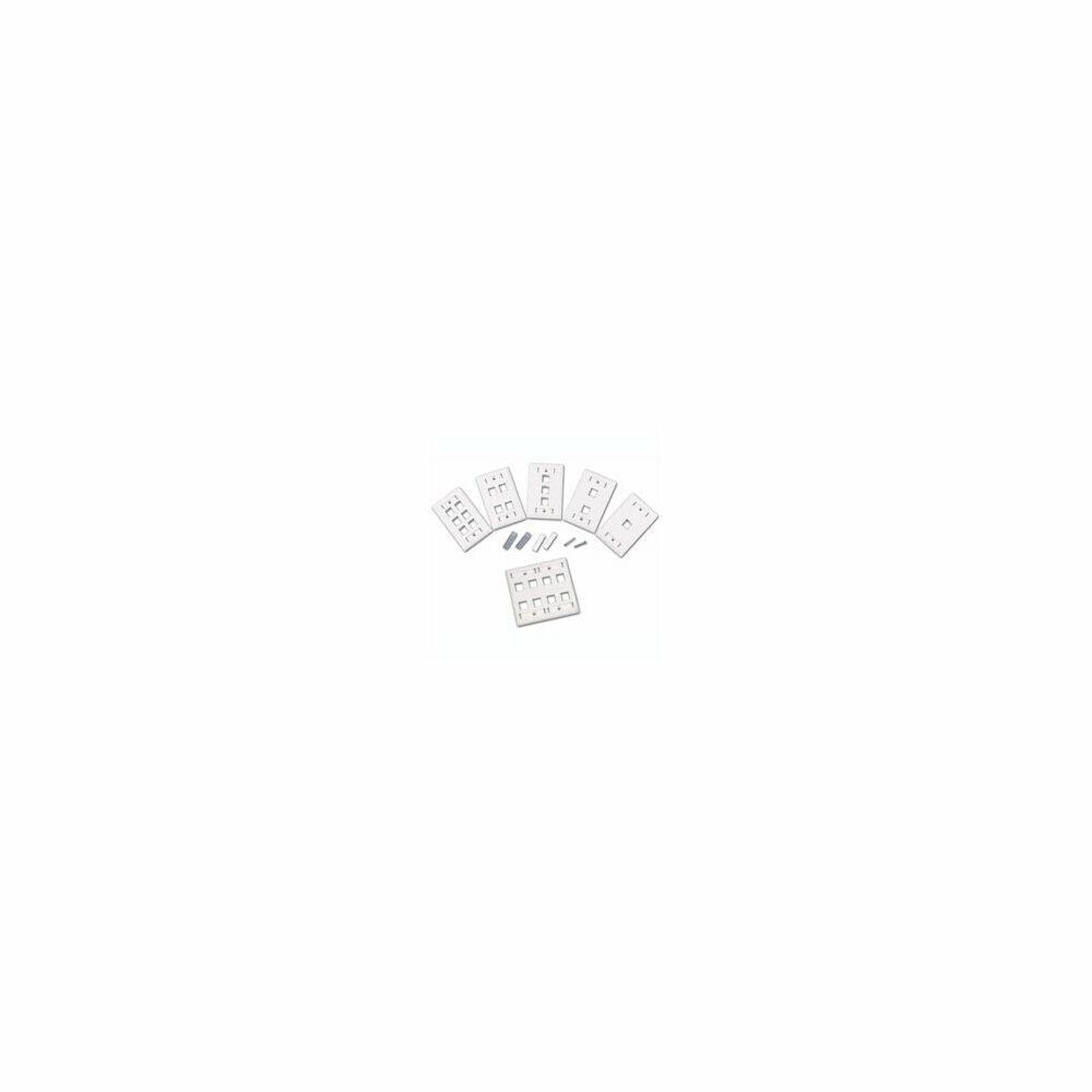 C2G CTG3426 Cables to Go 03410 1-PORT MULTIMEDIA KEYStoNE WALL PLATE- WHITE