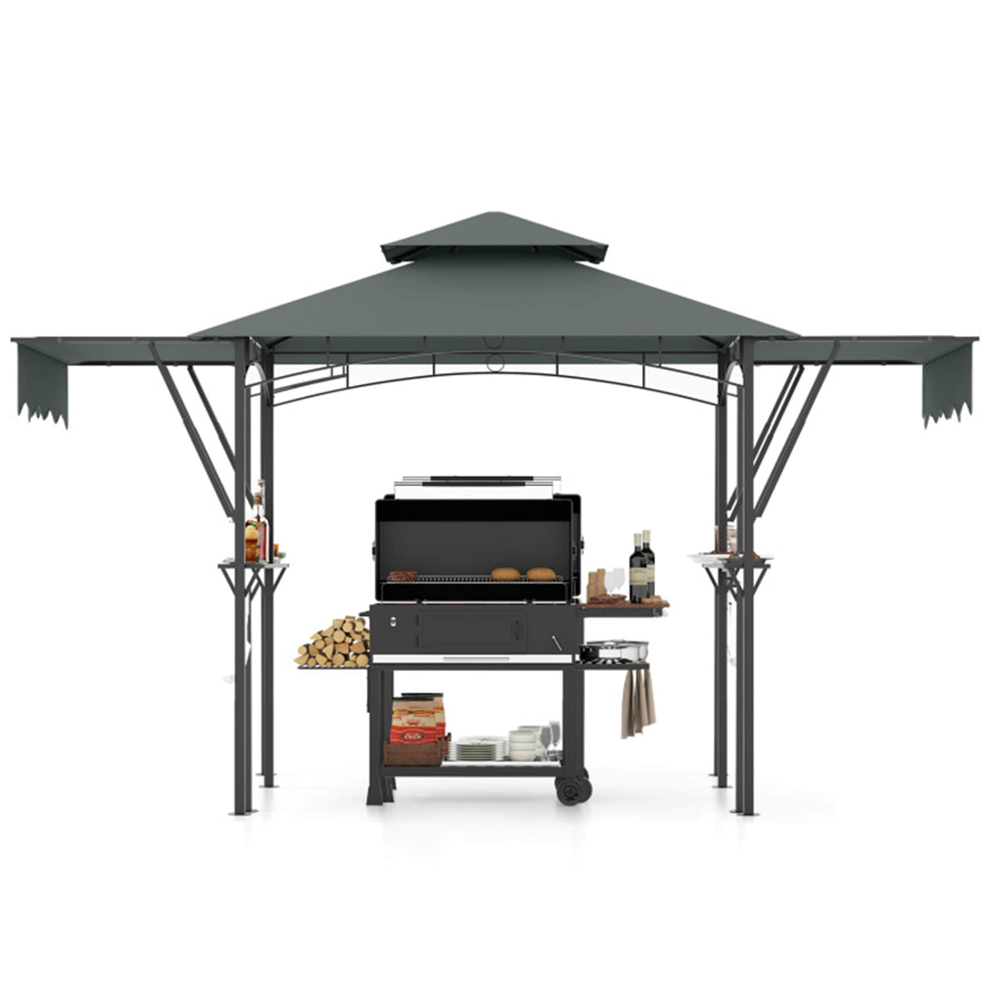 BABOOM BOM-12040GR-CO Wood-Resin-Gazebos - View #9