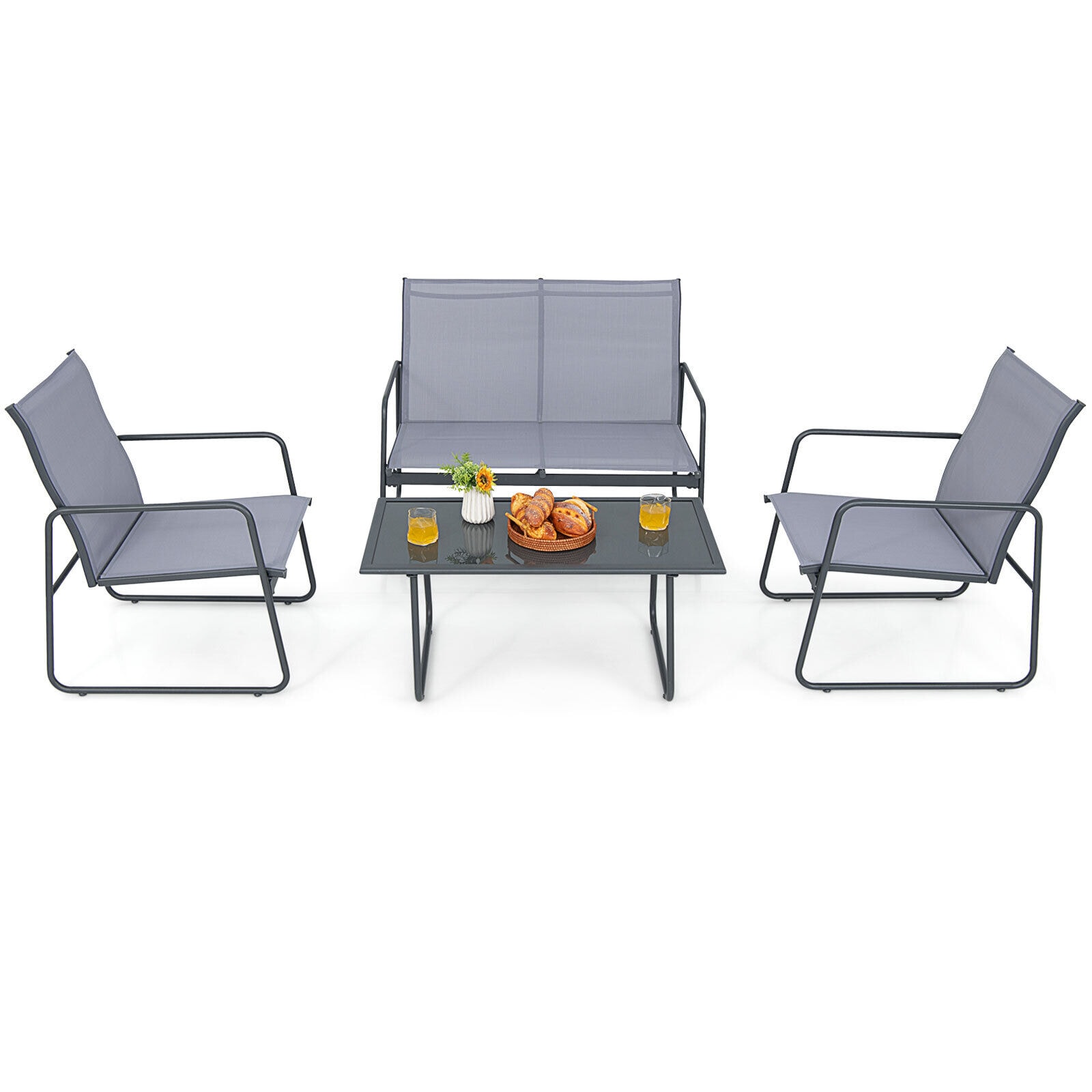 Forclover HYFE-10408 Patio-Conversation-Sets - View #9