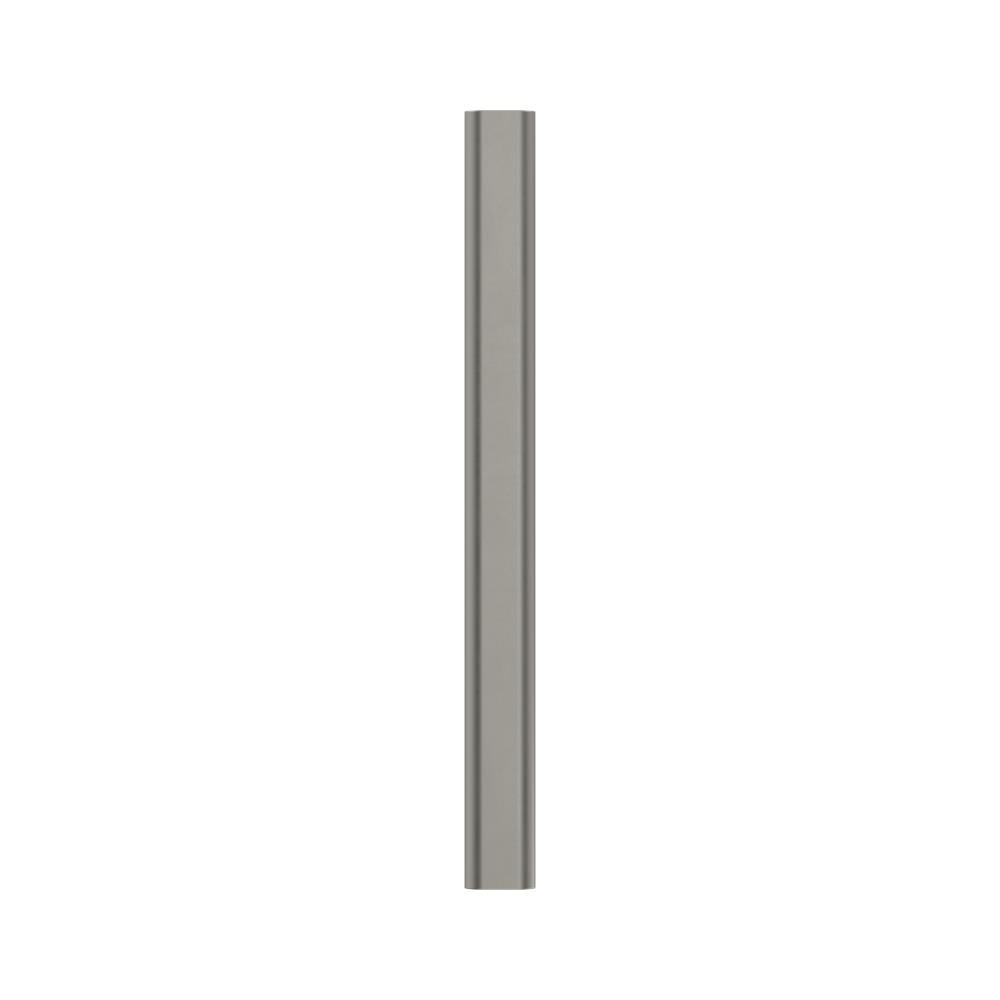 Brushed Nickel Modern Cabinet or Drawer Pull with Mounting Hardware