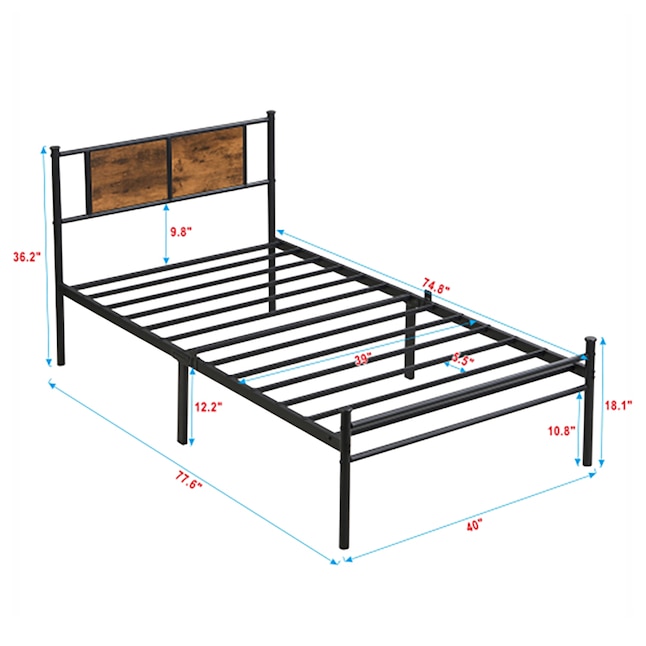 GZMR King Size Metal Bed Frame Black King Metal Bed Frame GZMR King Size Metal Bed Frame Black King Metal Bed Frame