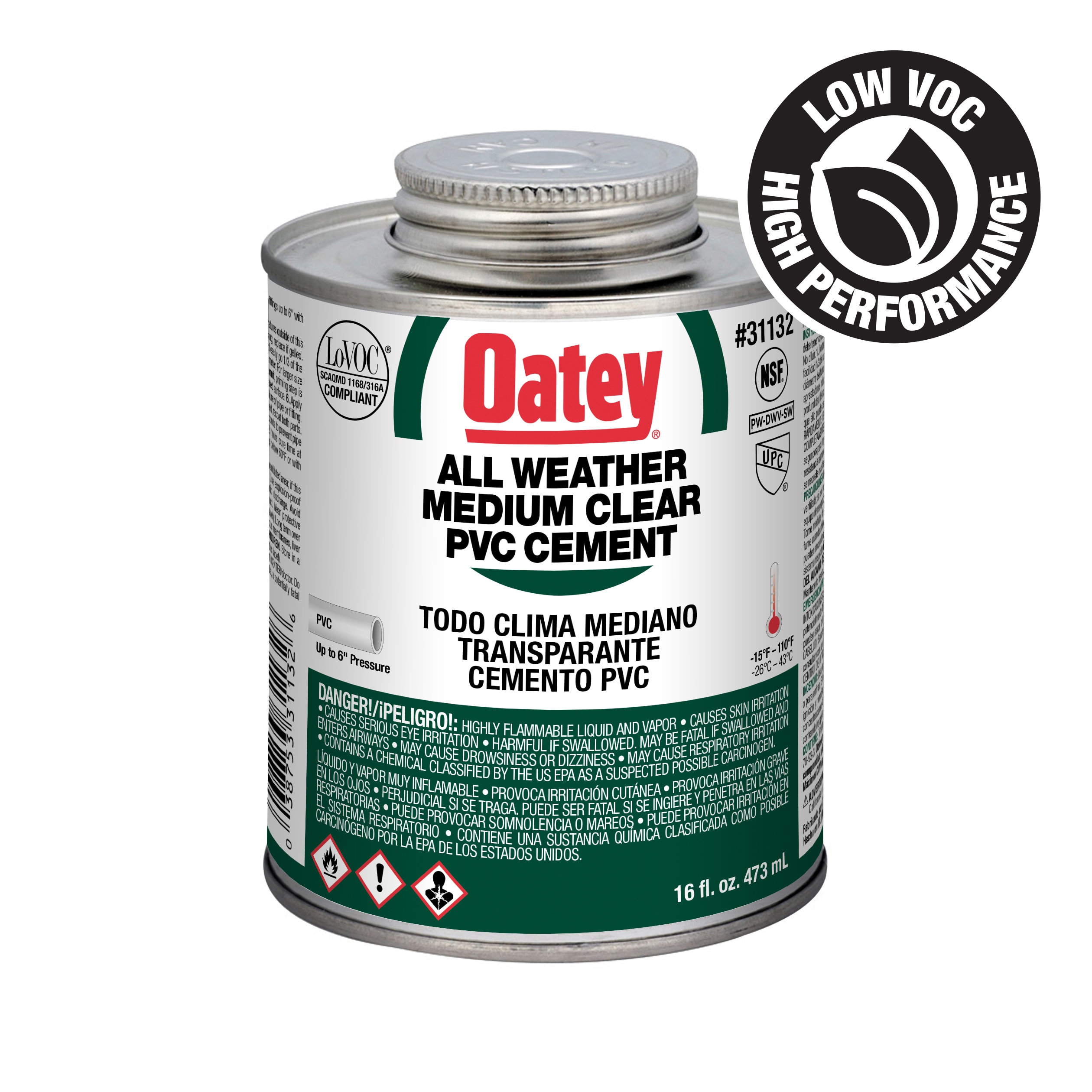 Oatey 31132L Pipe-Cements-Primers-Cleaners - View #9