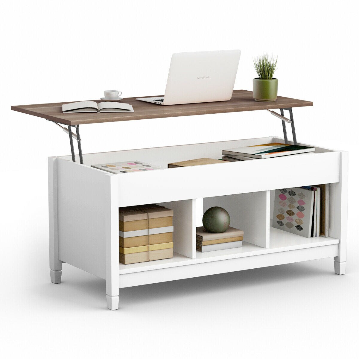 LIVIZA OUG65716WH Coffee-Tables - View #2