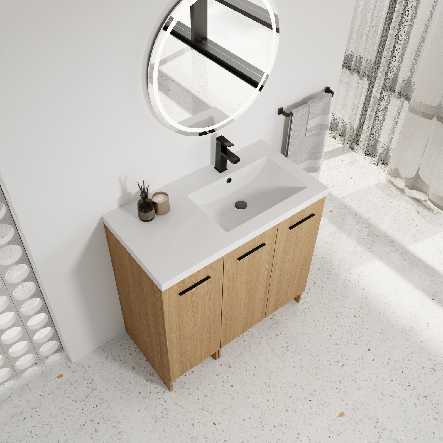 Naturefalls YIEAXK8M18RK Bath-Vanity-Combo - View #2