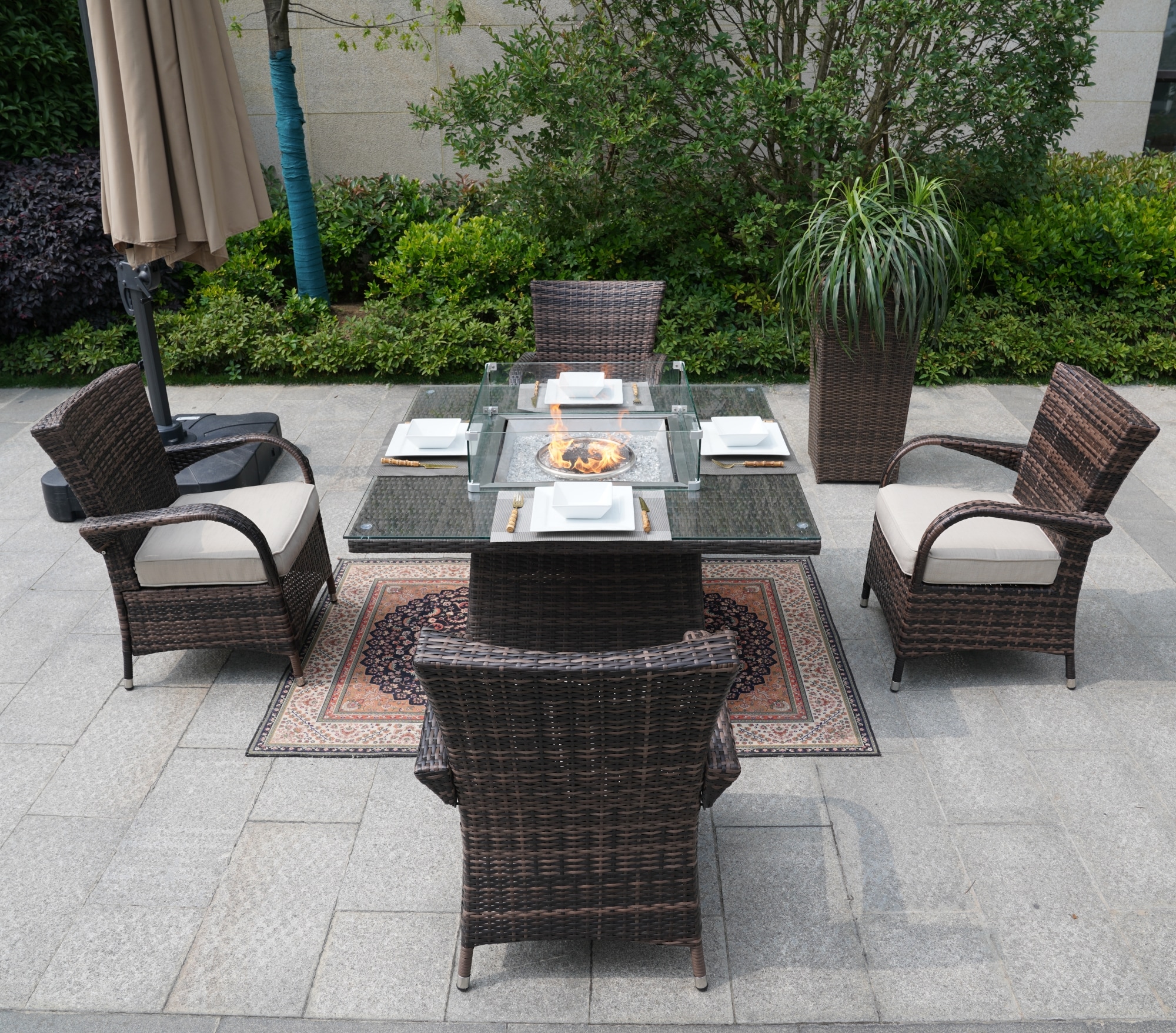 Direct Wicker DWG-1104&1122 Patio-Dining-Sets - View #2