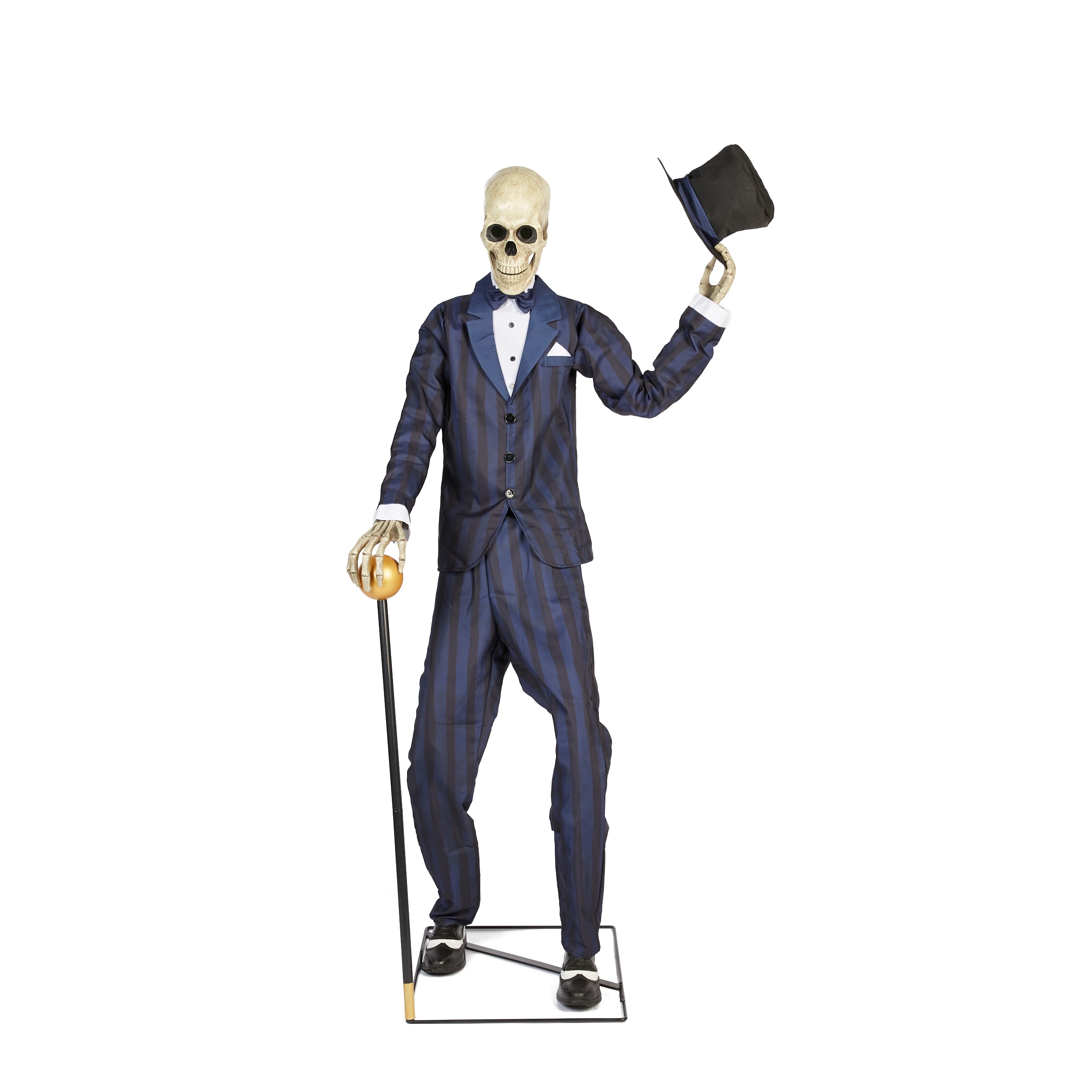 Skeleton Animatronic Halloween Decor at
