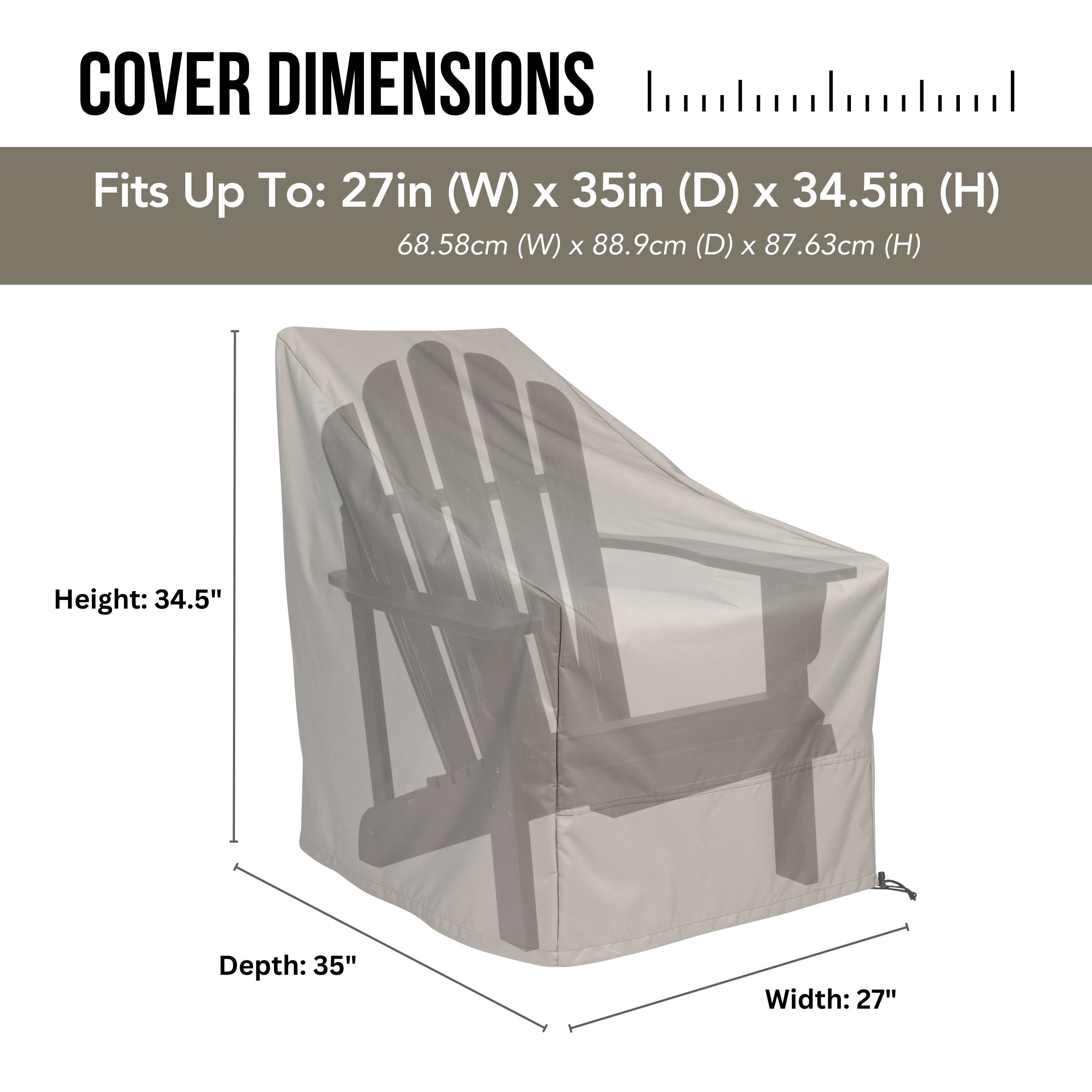 Shine Company 4371GY Patio-Furniture-Covers - View #3
