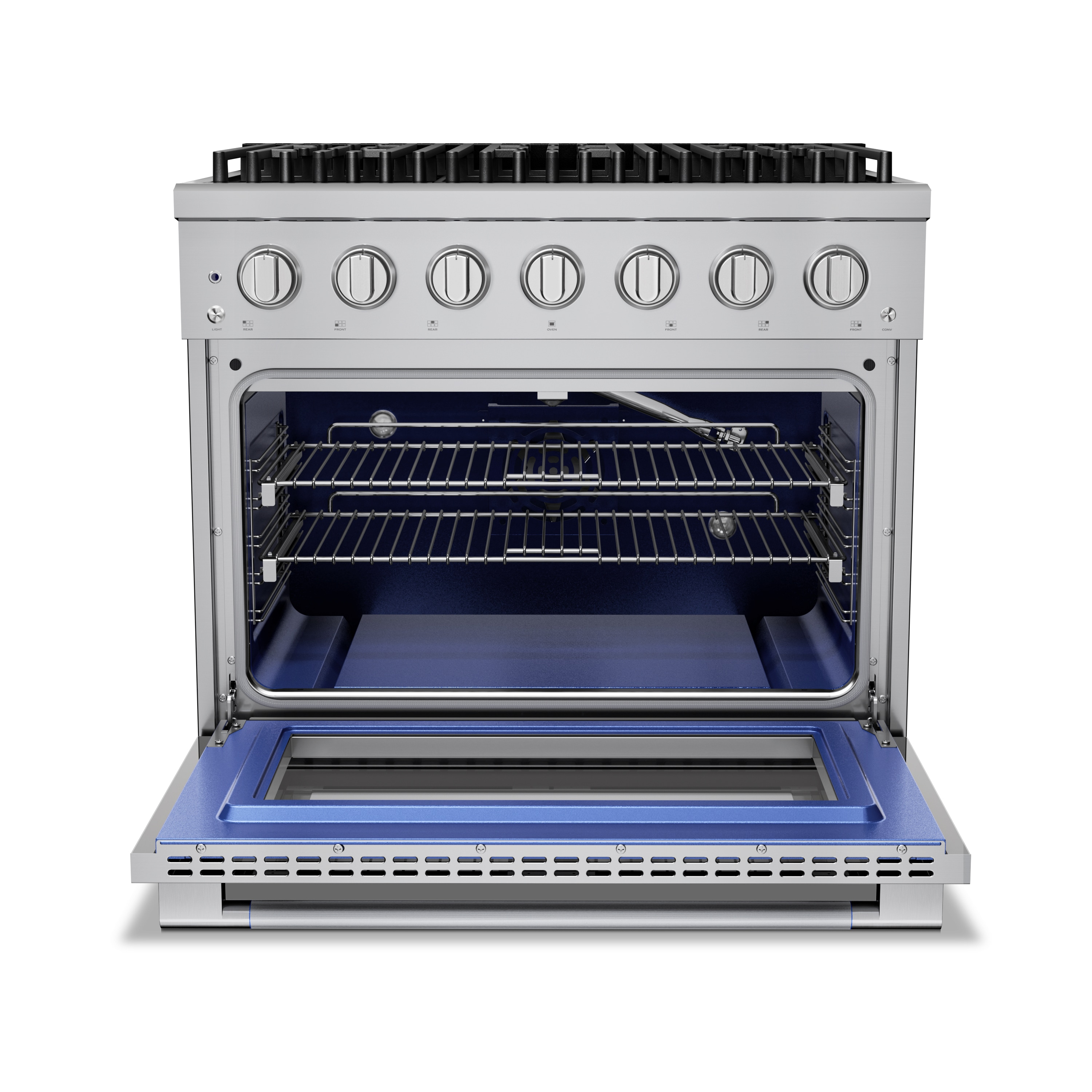 Hauslane PRG36-SS Freestanding-Gas-Ranges - View #2