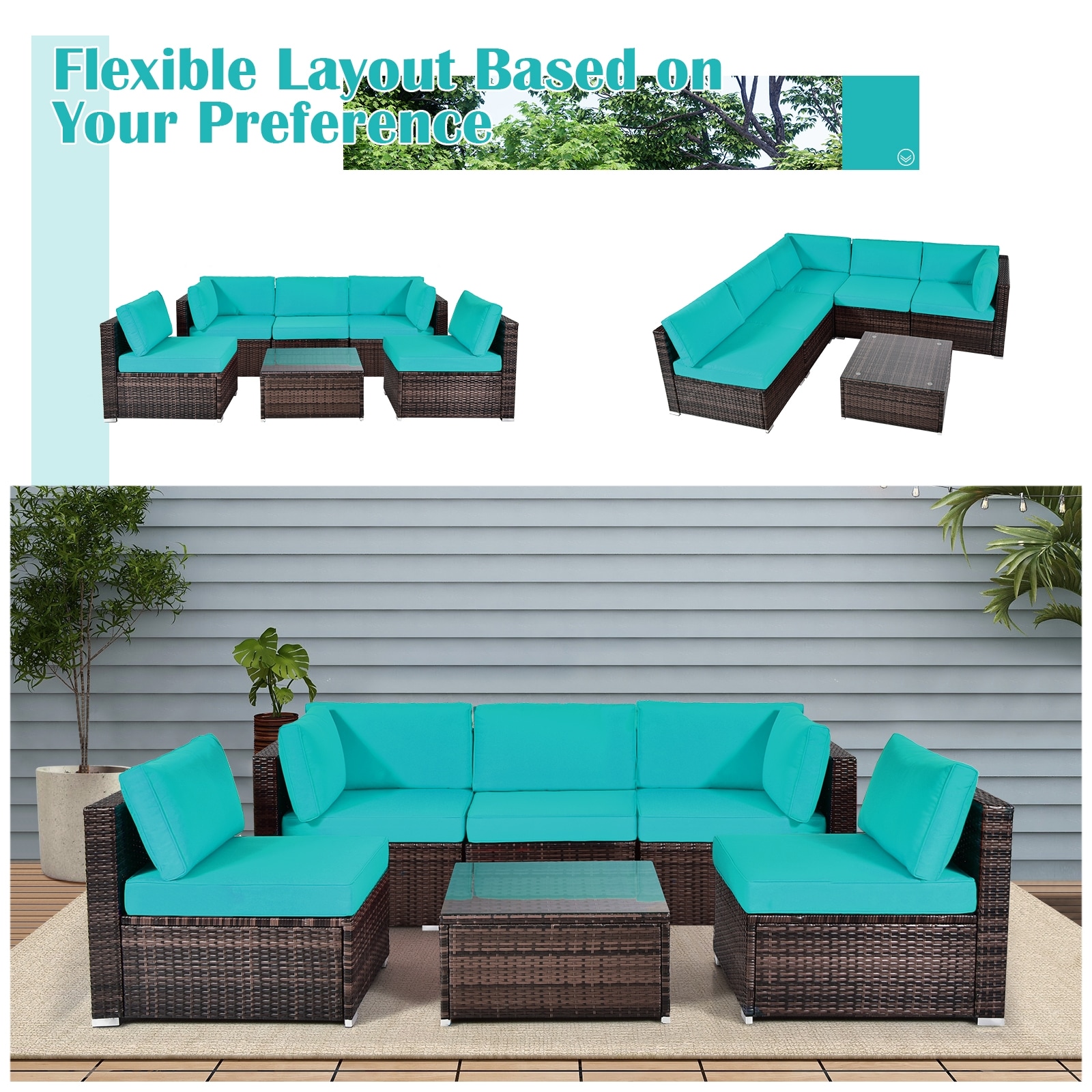 Volenca VOL-BAJNJV Patio-Sofas-Daybeds - View #4