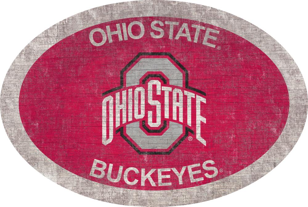 Fan Creations C0805-OHIO STATE 30-in H x 0.035-in W Sports Print