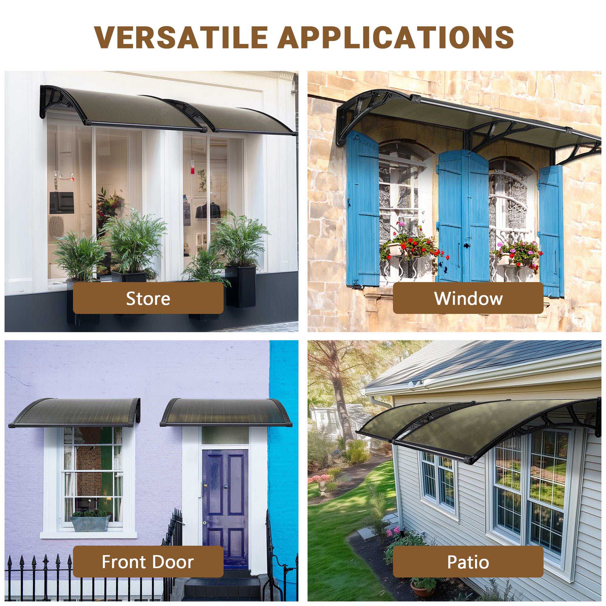 Yescom 07AWN004-40-10-2-LO awnings - View #2