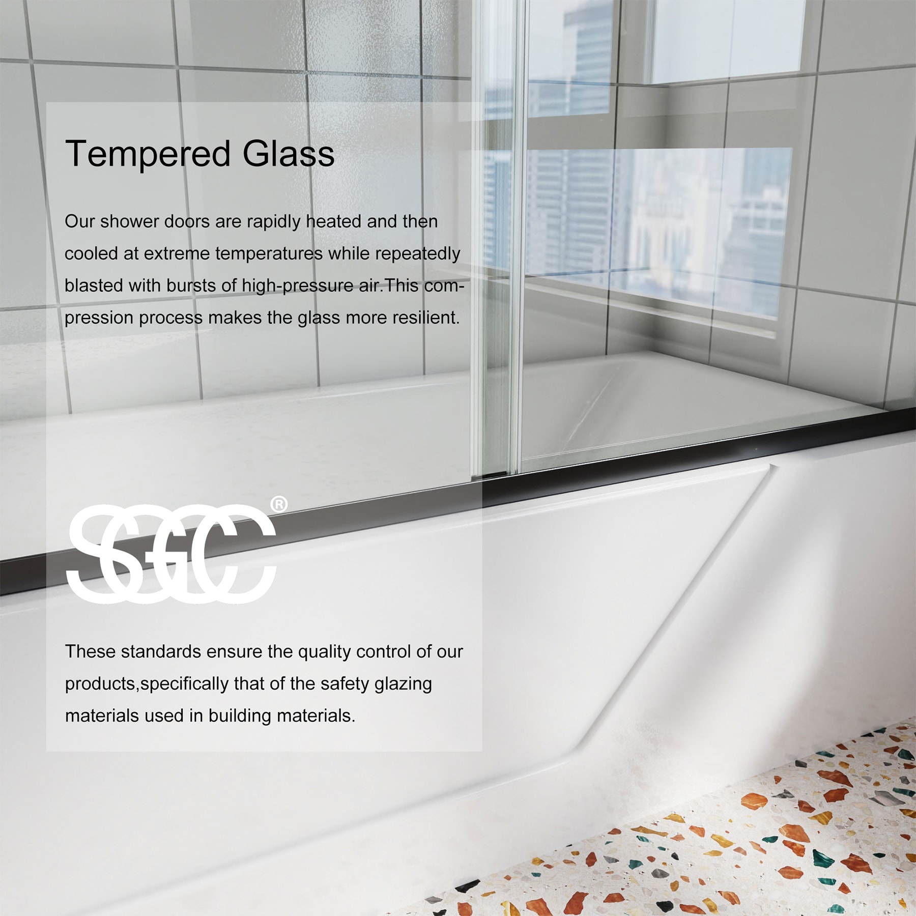 WELLFOR CB-TLS001 Shower-Doors - View #5