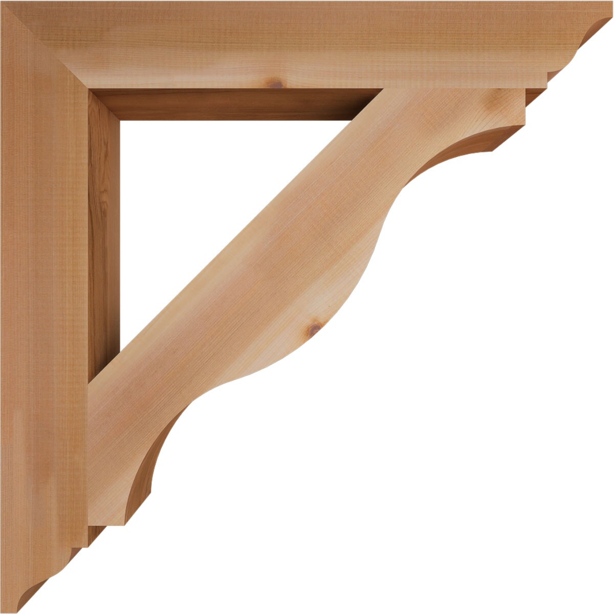 Ekena Millwork BKT04X28X28FST01SWR Exterior-Brackets-Braces - View #3