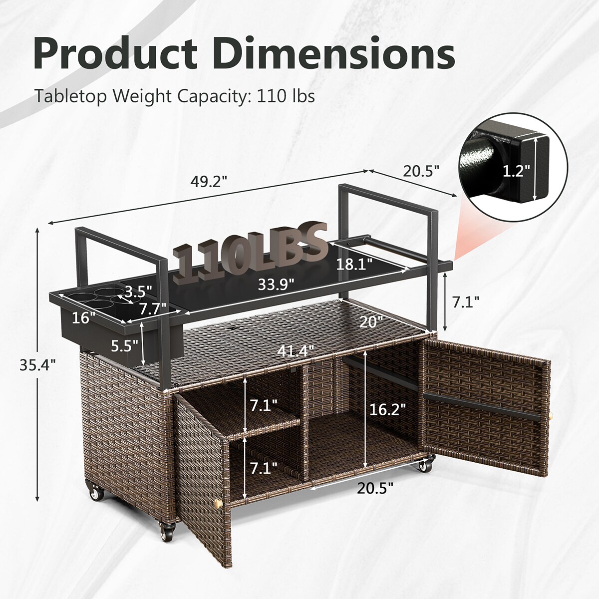 Rilyson FSNMBR1701 Patio-Tables - View #4