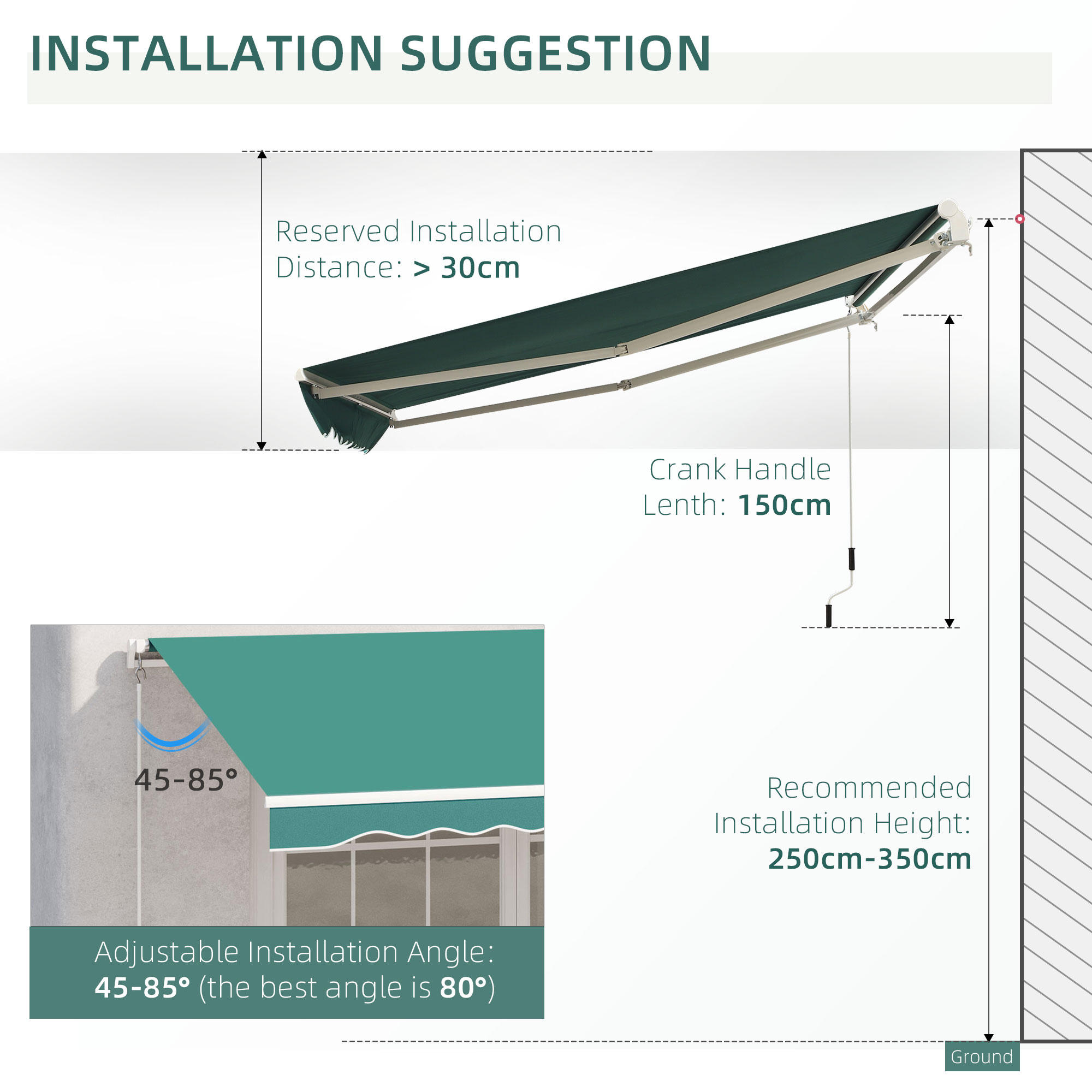 WELLFOR GASAW015 awnings - View #2