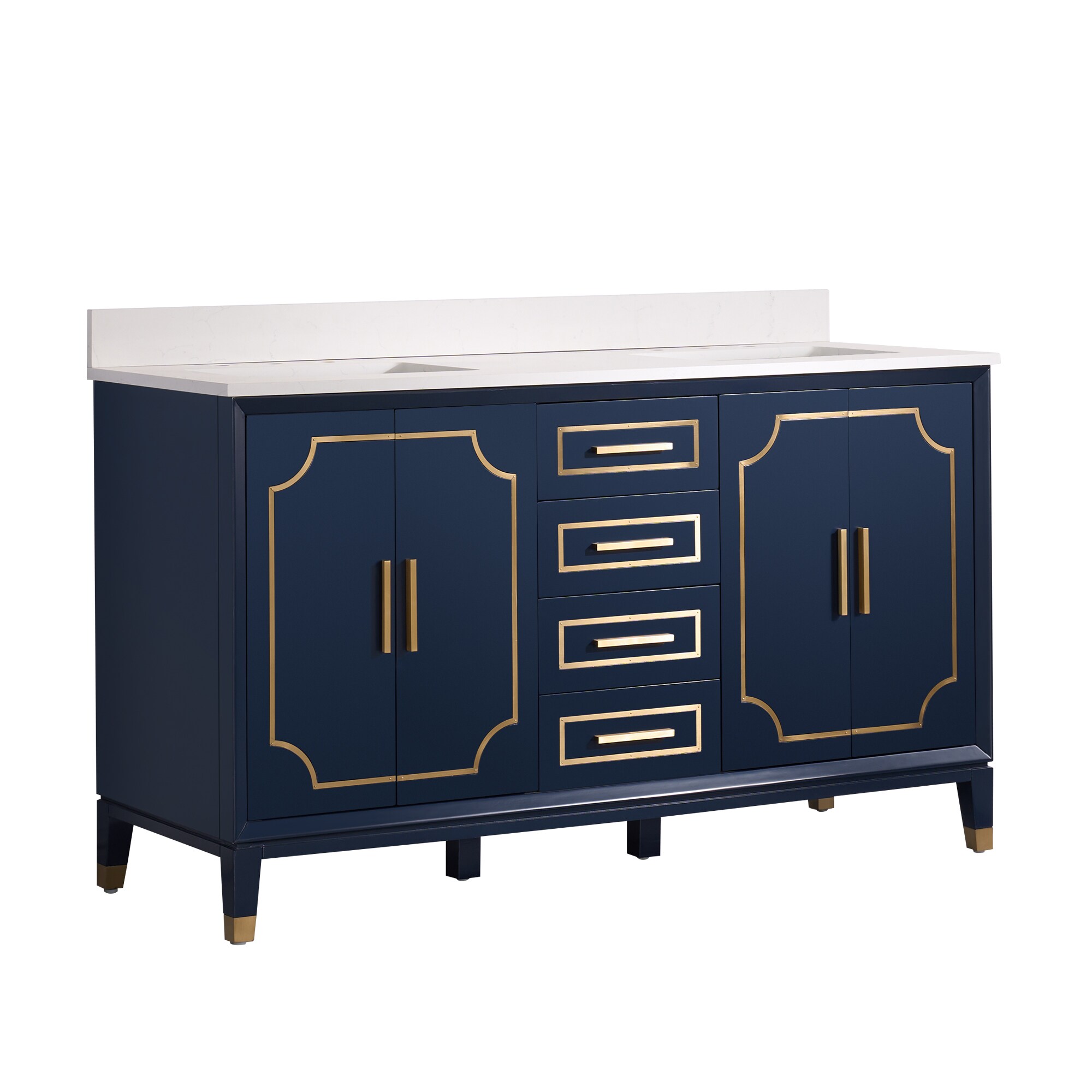 WELLFOR MELODY60QZ-NB Bath-Vanity-Combo - View #6