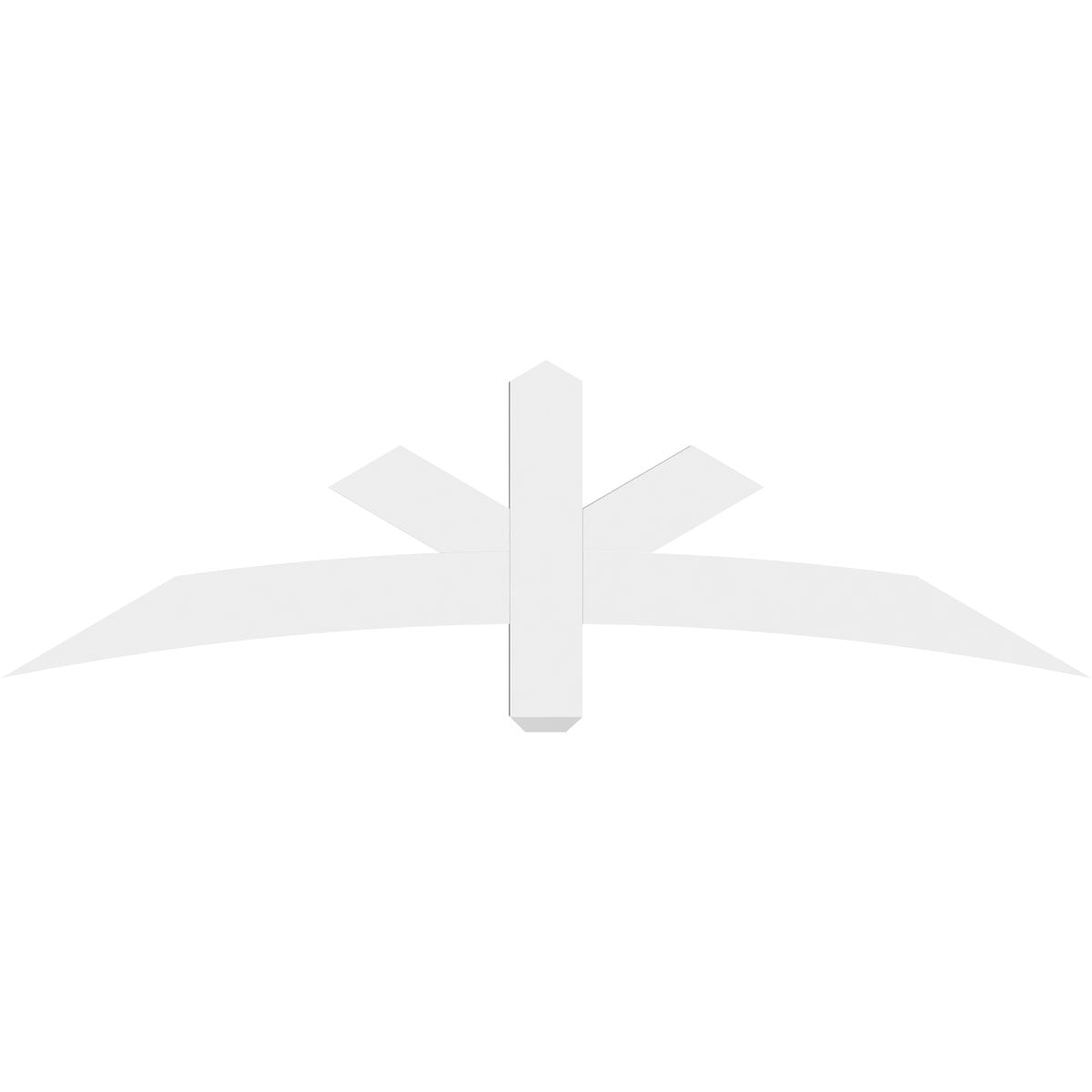 Ekena Millwork GBP060X18X0204ALB00 Exterior-Brackets-Braces - View #2