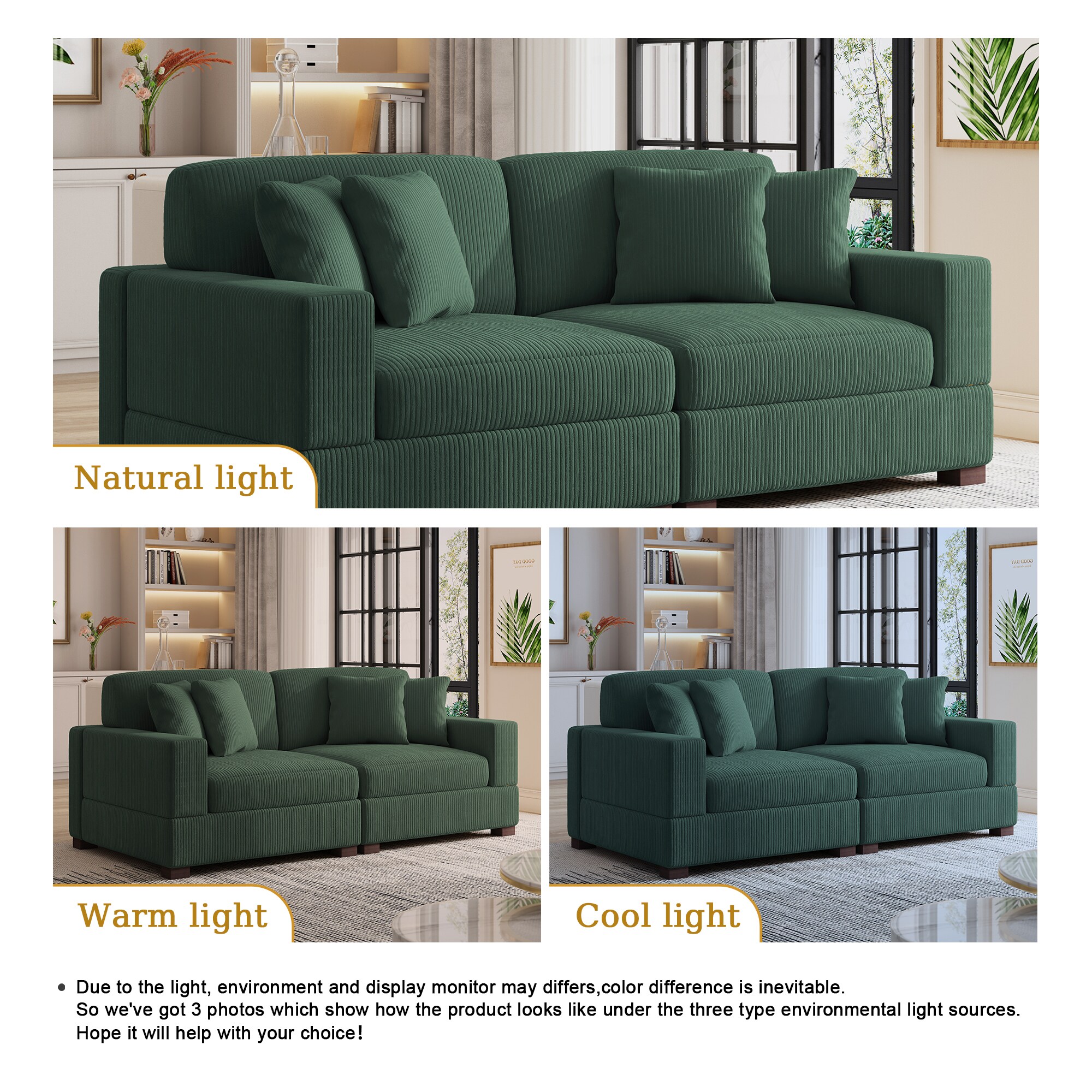Dreamsidea CS7-HG-L-R Sofas-Loveseats - View #4