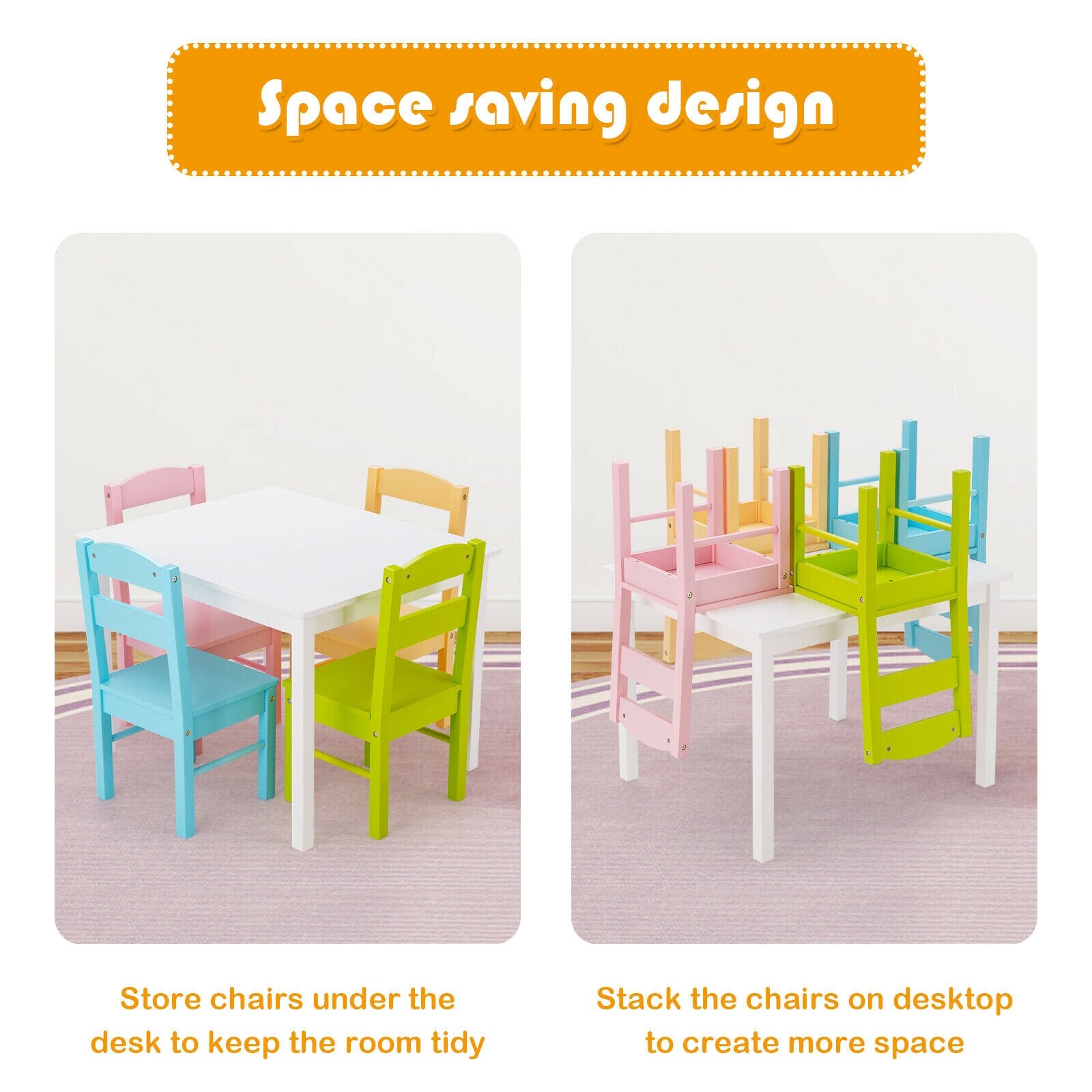CASAINC WF-HYSN-64364CS Kids-Play-Tables - View #7
