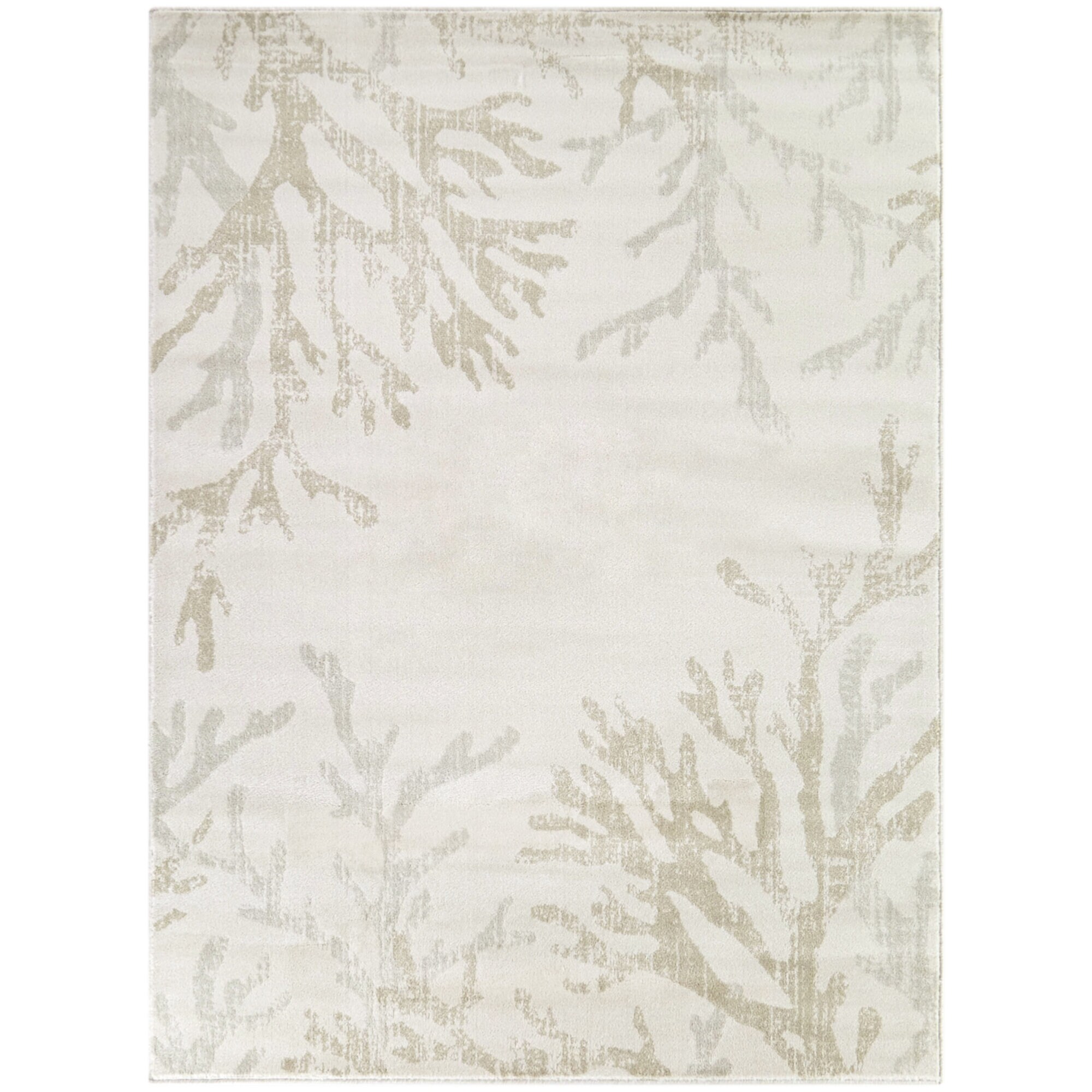 Balta 3116801 5 x 7 (ft) Loomed Grey Rectangular Indoor Coastal Pet Friendly Area rug