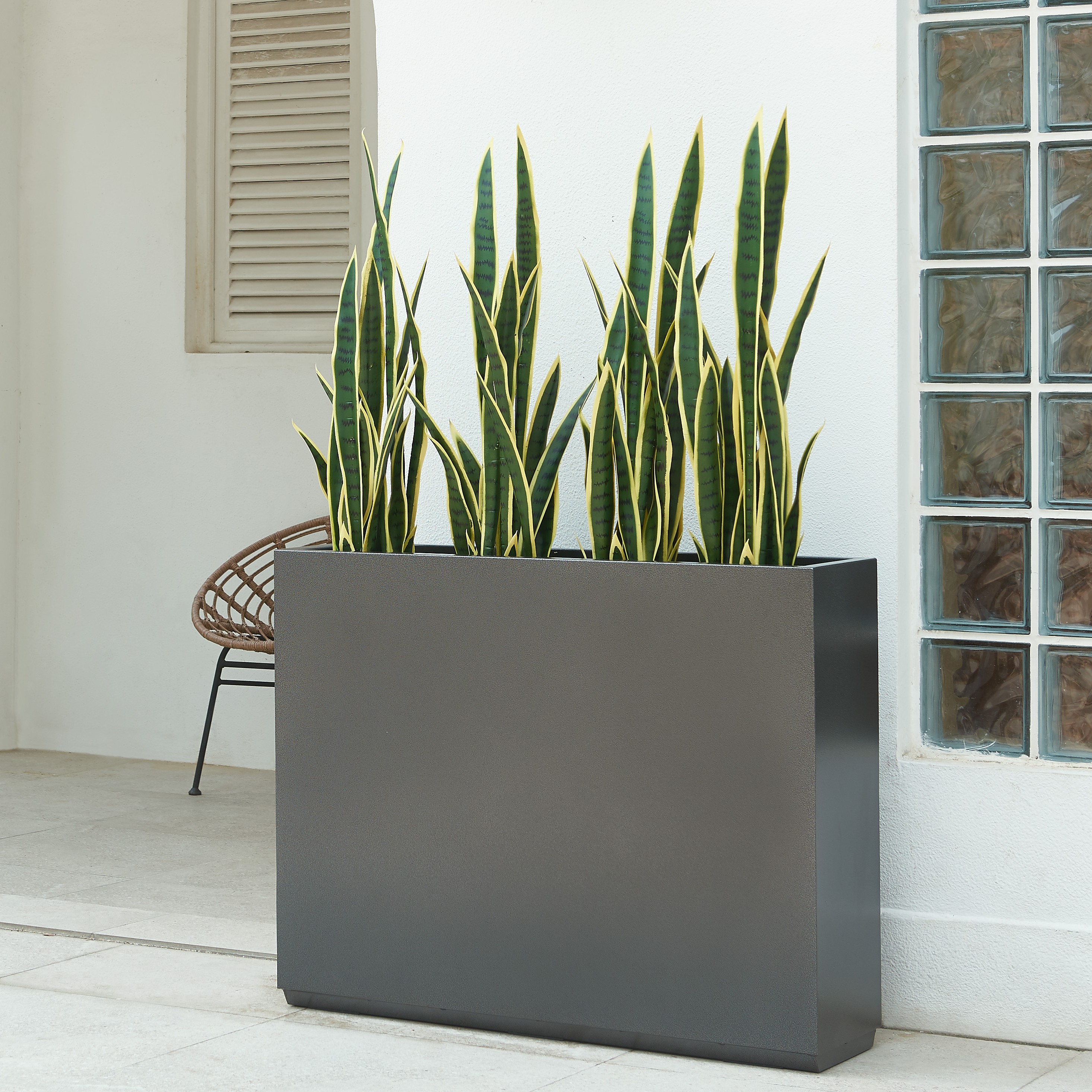 EDYO LIVING HCMP001-GR Planter-Window-Box - View #2