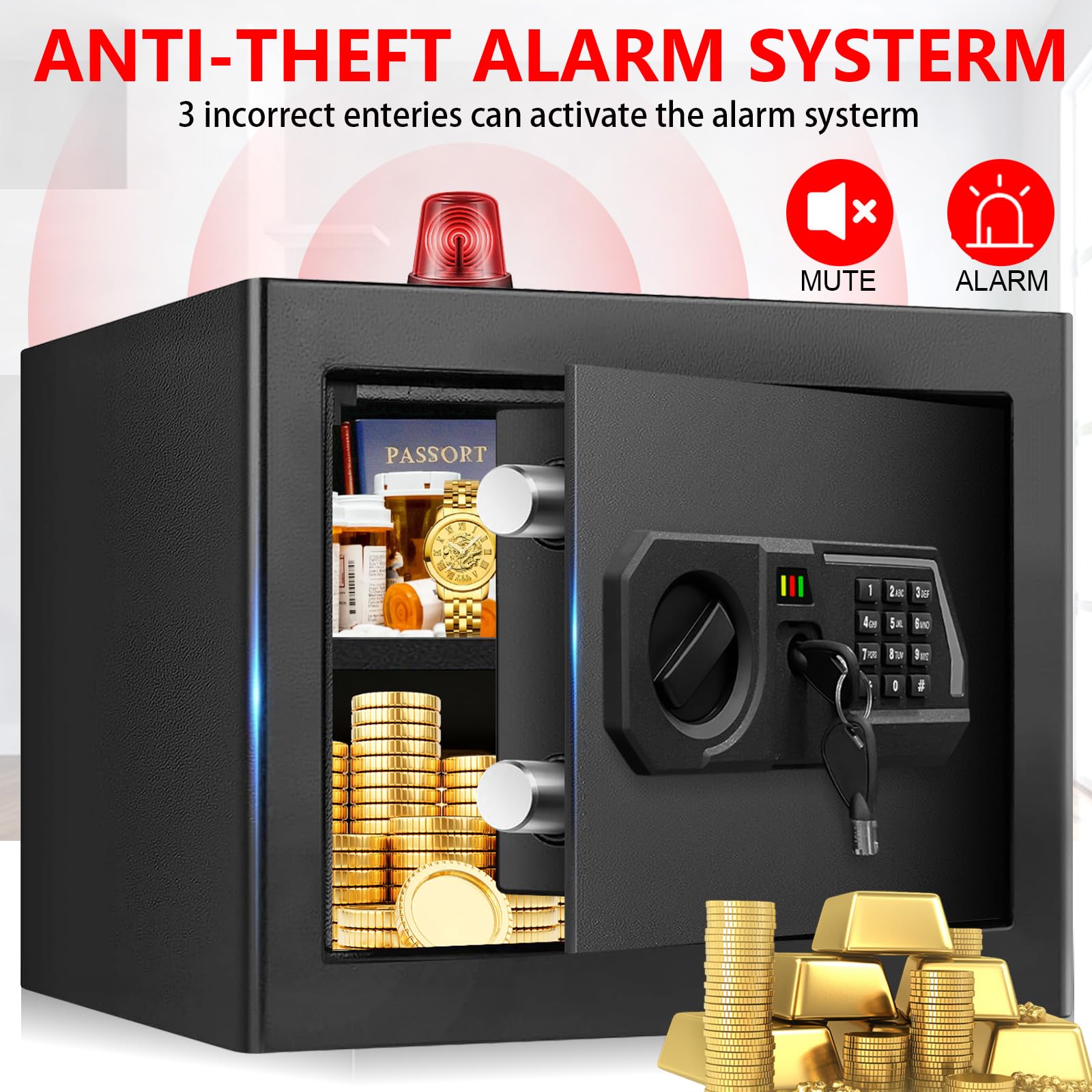 KIWDZFU LKI0729B058 Floor-Wall-Safes - View #7